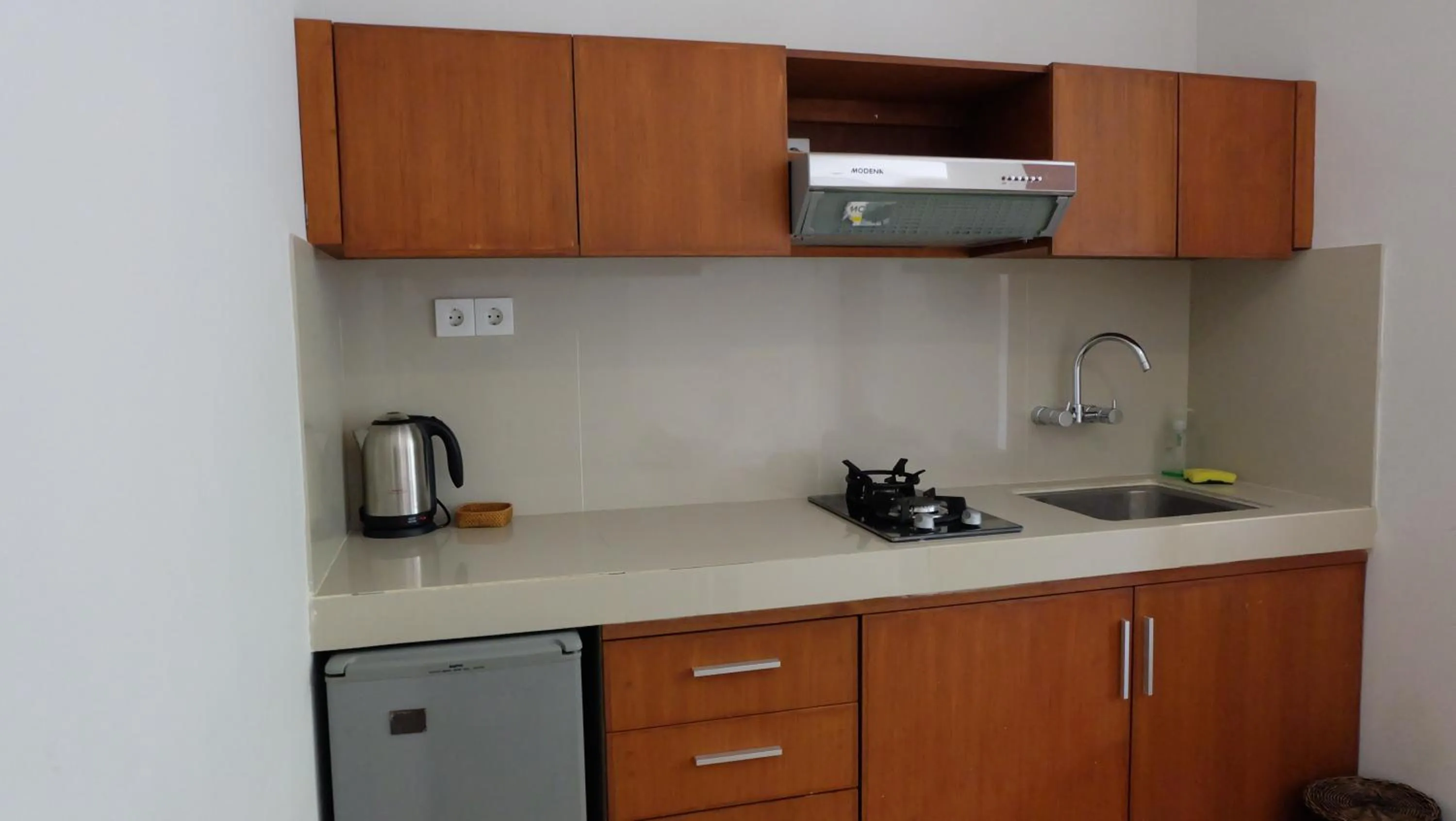 Kitchen or kitchenette in Semarandana Bedrooms and Pool