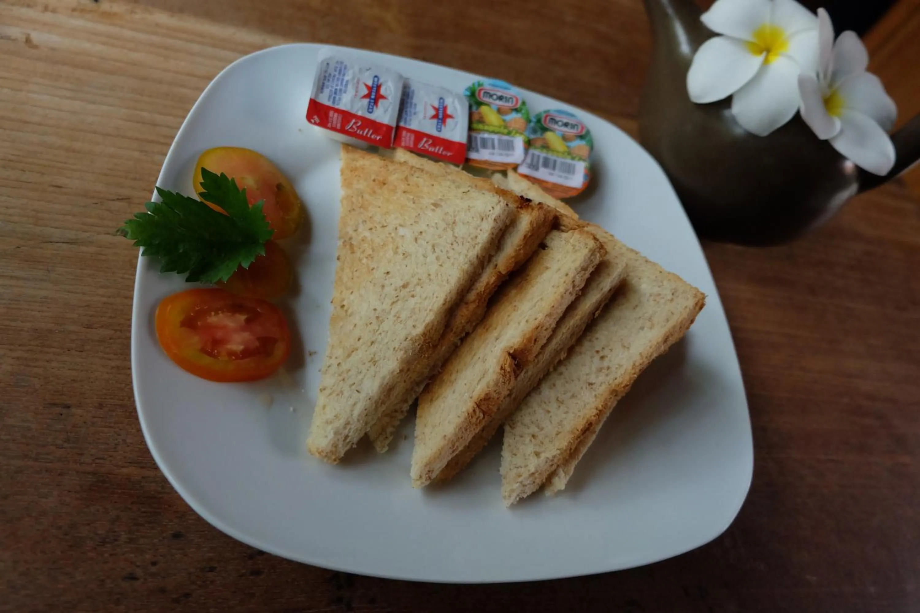 Continental breakfast in Semarandana Bedrooms and Pool