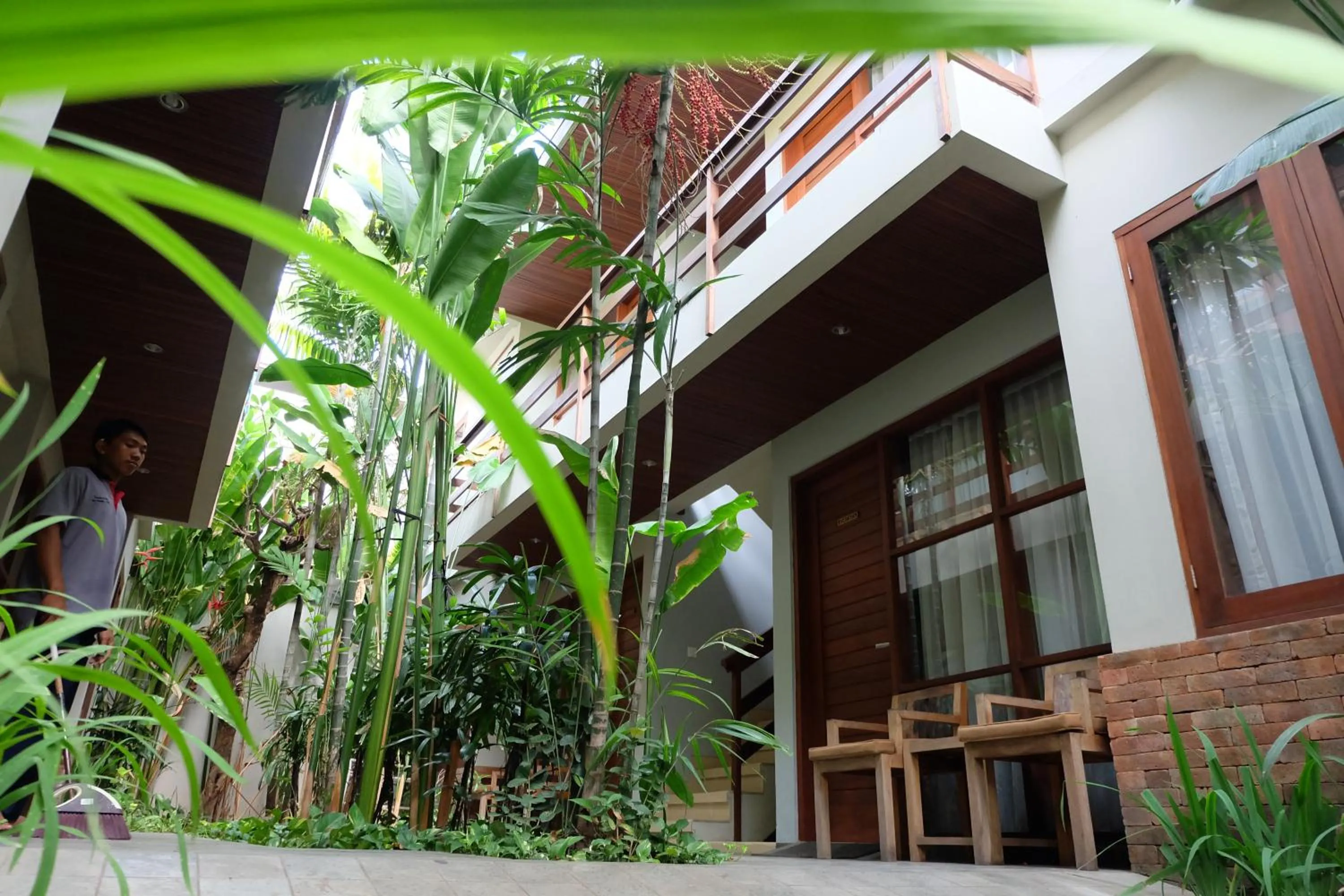 Balcony/Terrace in Semarandana Bedrooms and Pool
