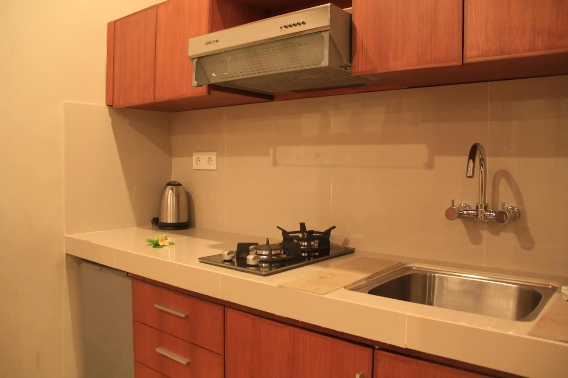 Kitchen or kitchenette in Semarandana Bedrooms and Pool