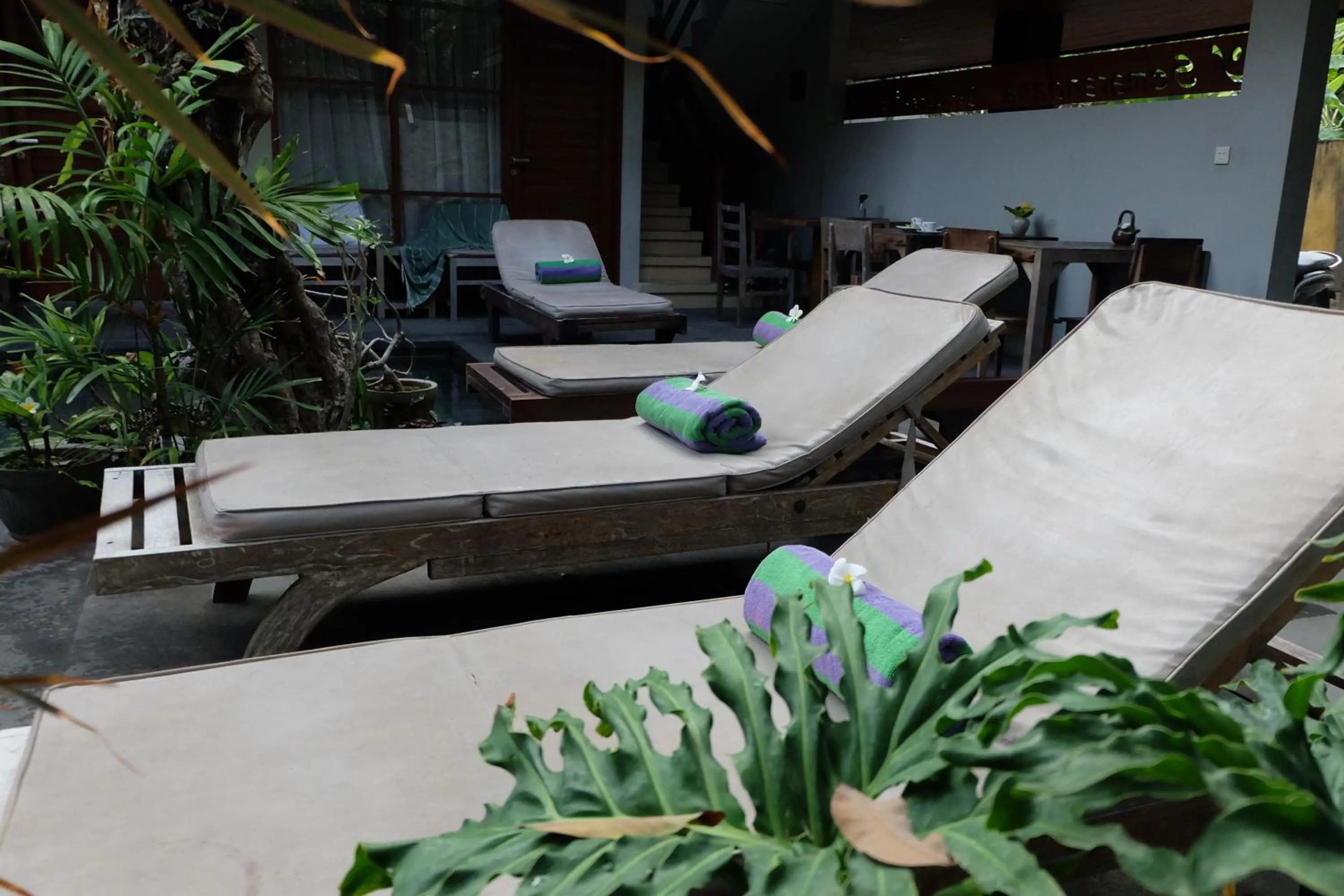 Swimming pool in Semarandana Bedrooms and Pool