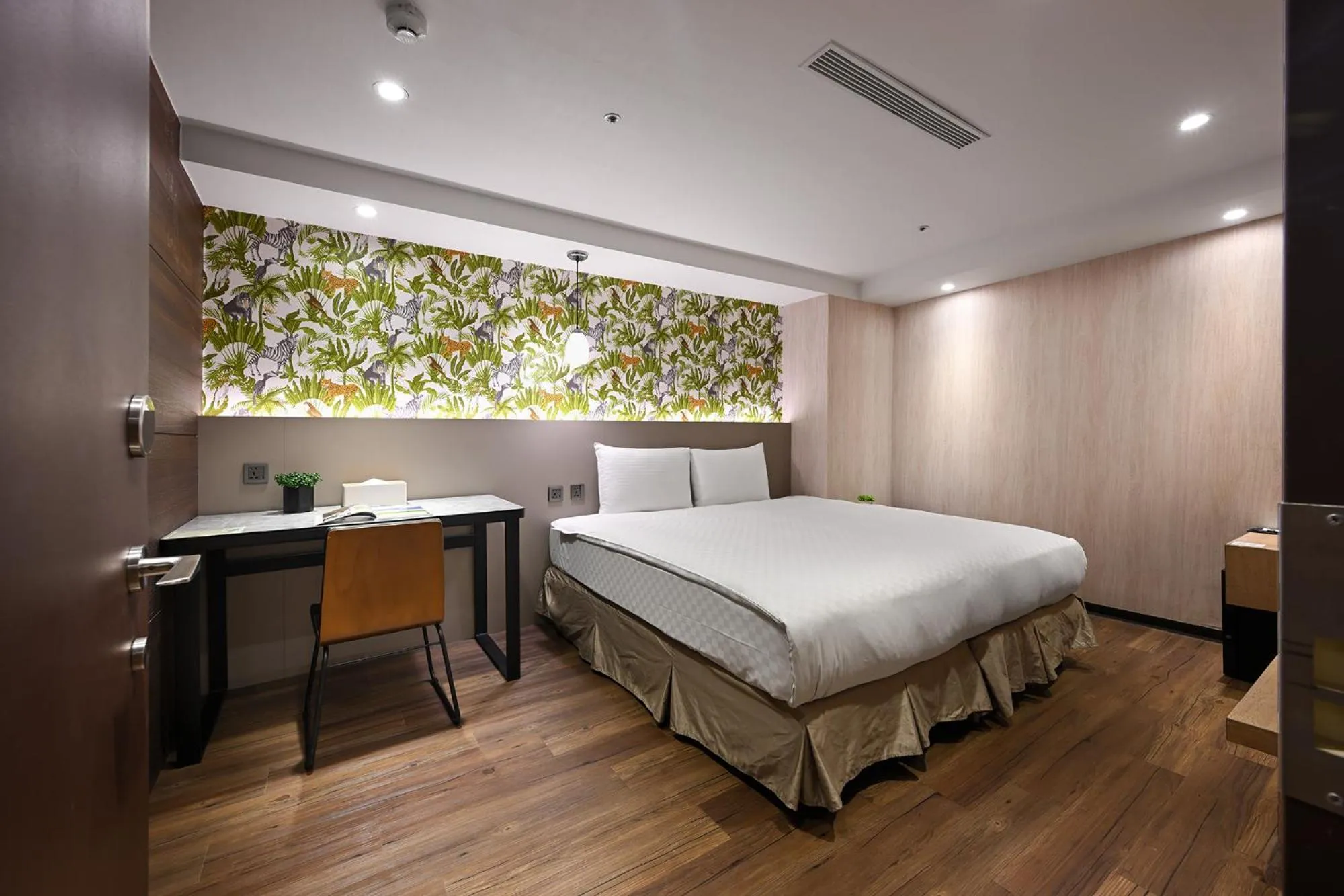 Bed in 綺樂文旅 開封館 Le Room Hotel Kaifeng