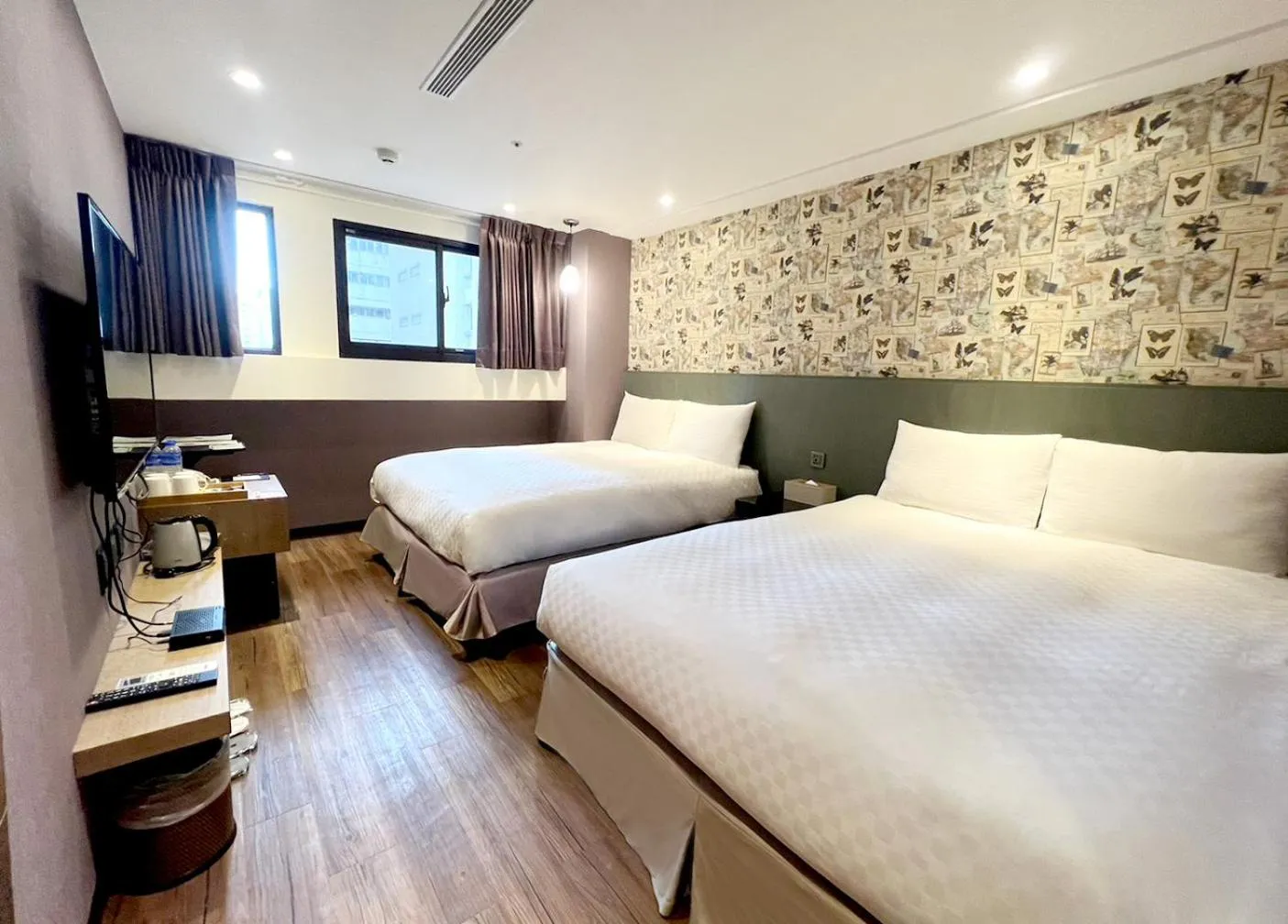 Bed in 綺樂文旅 開封館 Le Room Hotel Kaifeng