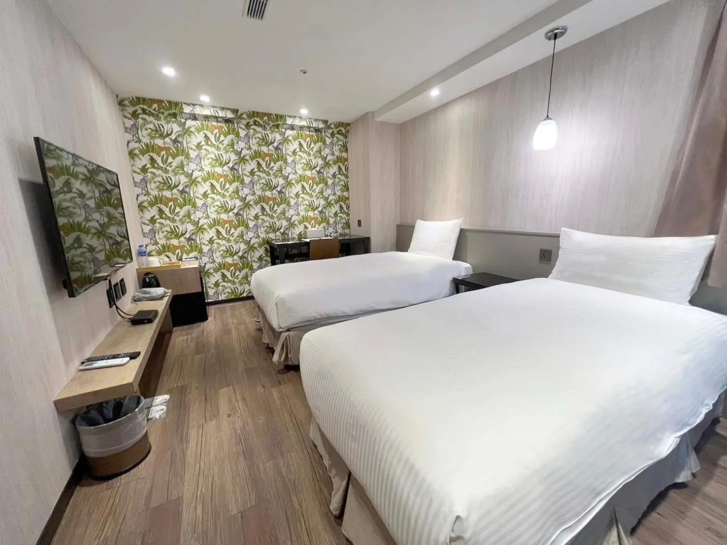 Bed in 綺樂文旅 開封館 Le Room Hotel Kaifeng