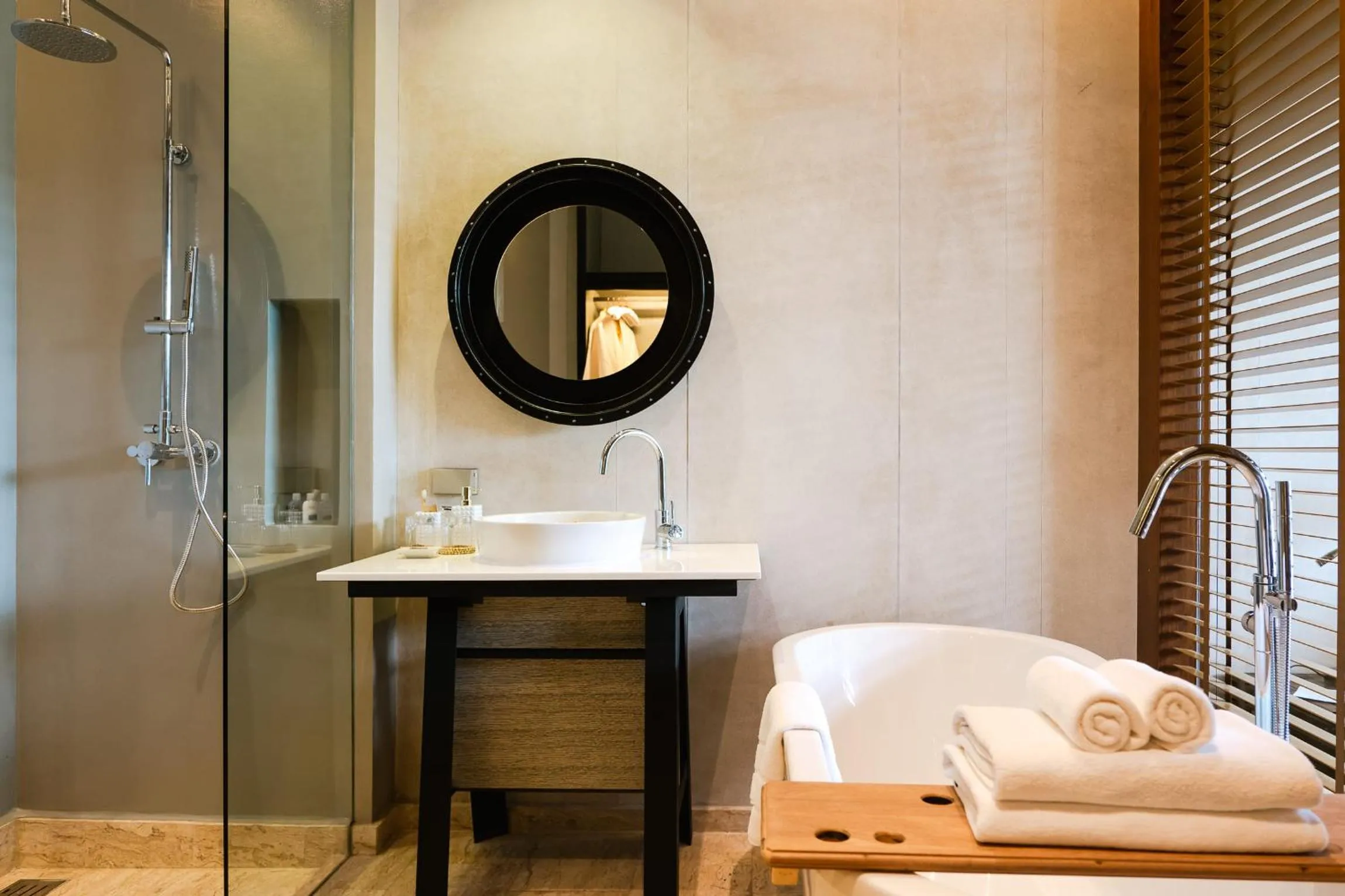 Bathroom in atta Lakeside Resort Suite - SHA Plus Certified