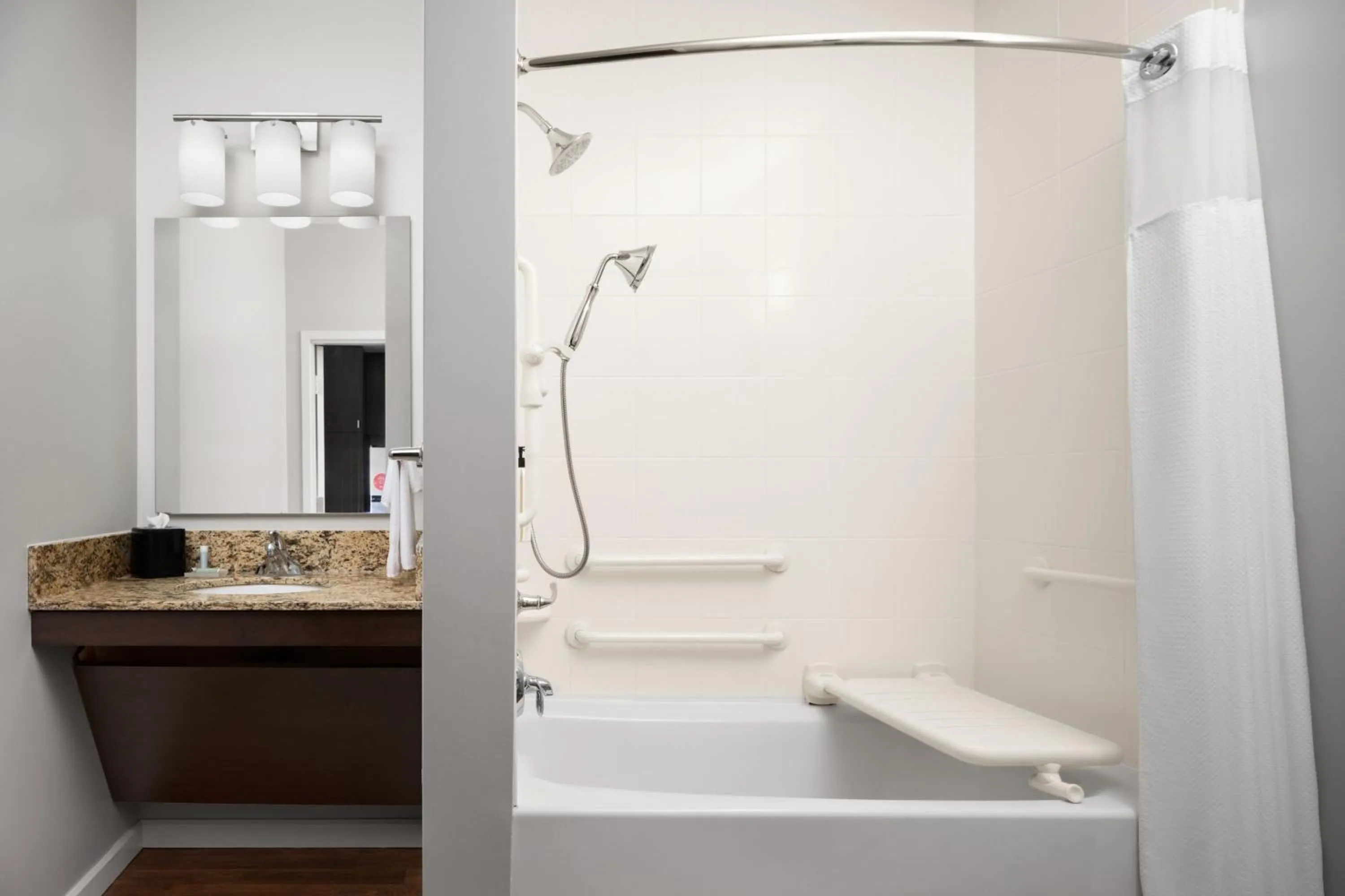 Bathroom in TownePlace Suites by Marriott Champaign