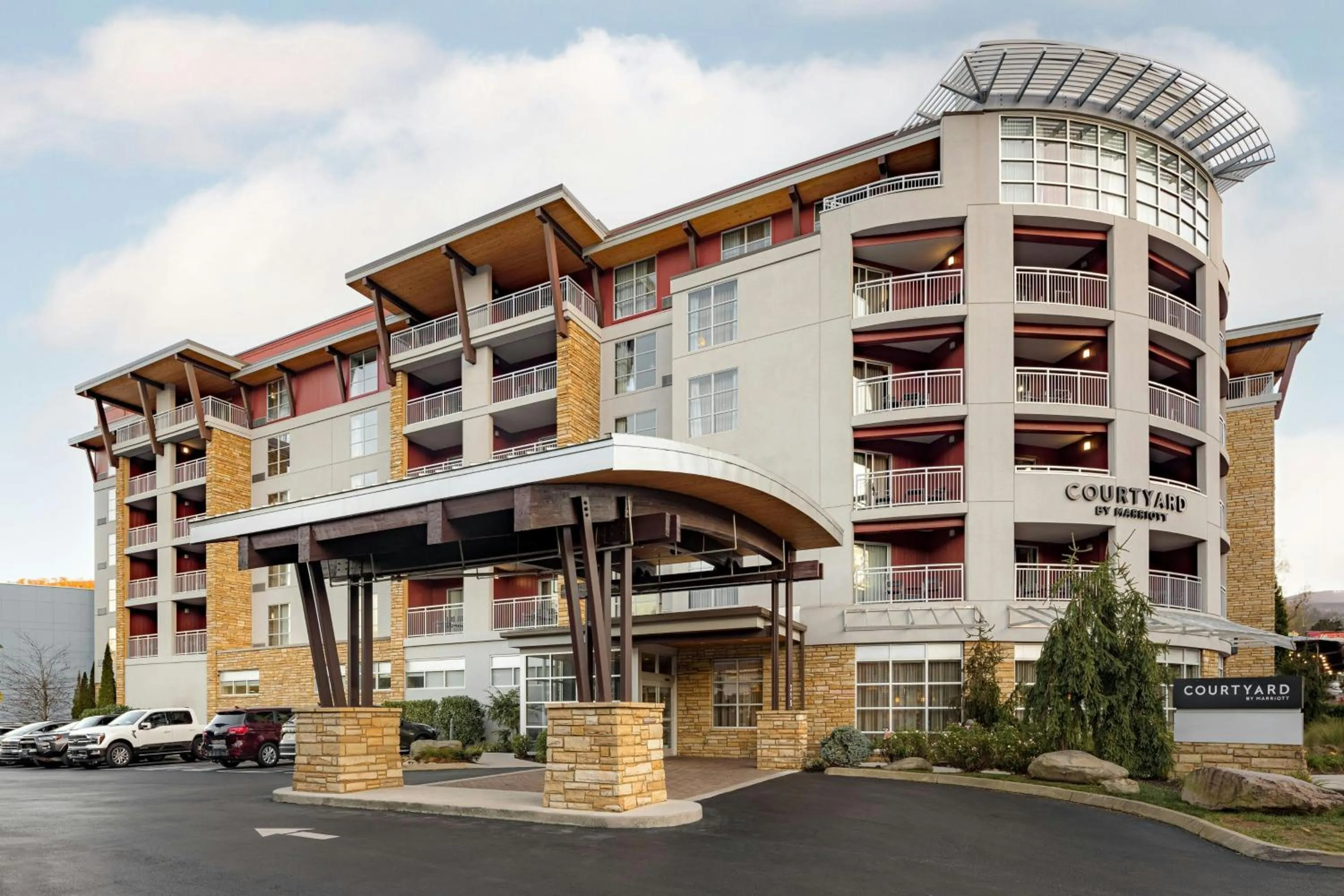 Property building in Courtyard by Marriott Gatlinburg Downtown