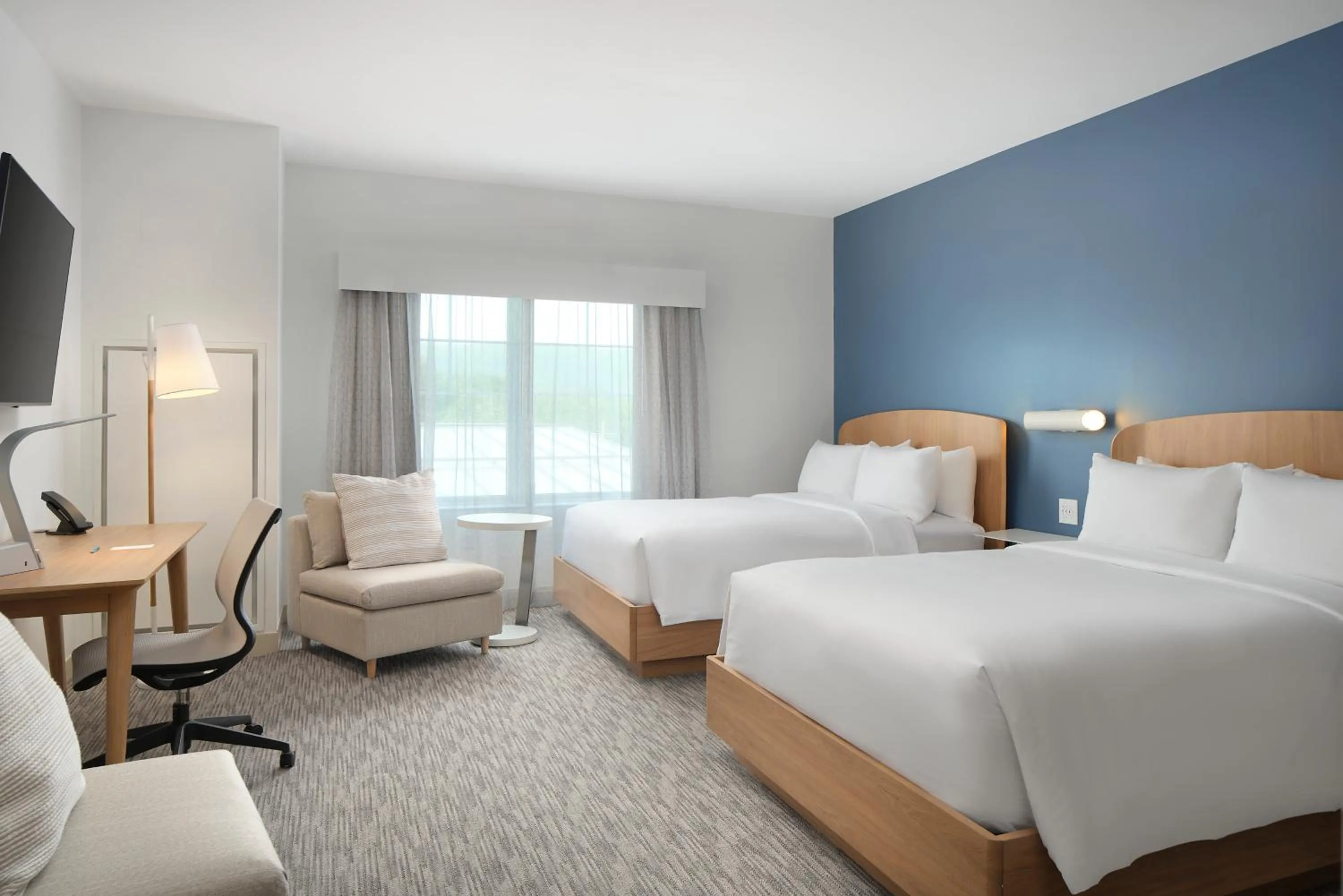 Standard Queen Room with Two Queen Beds in Element by Marriott Lenox Berkshires