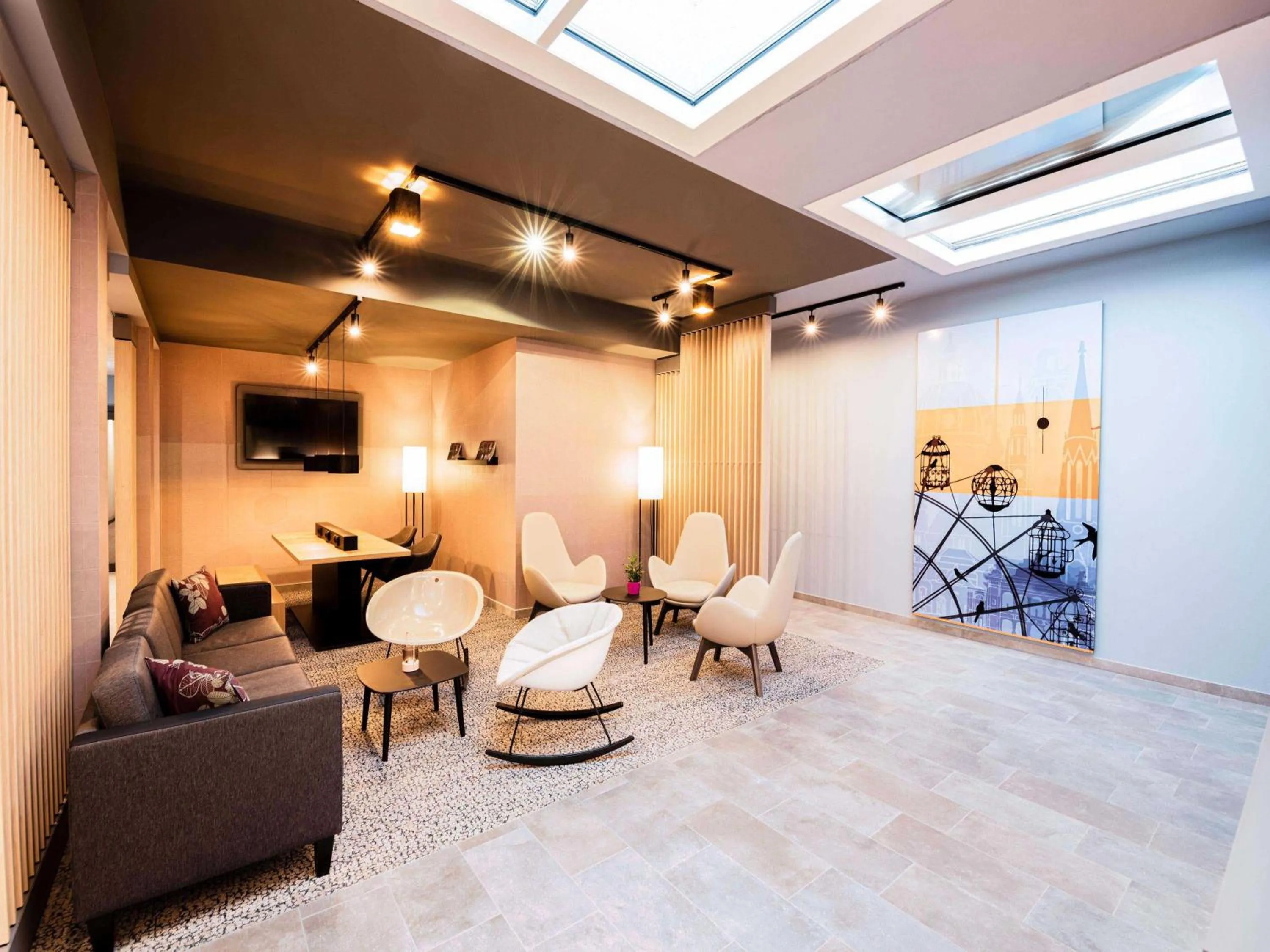 Lobby or reception in B&B HOTEL Wien-Heiligenstadt