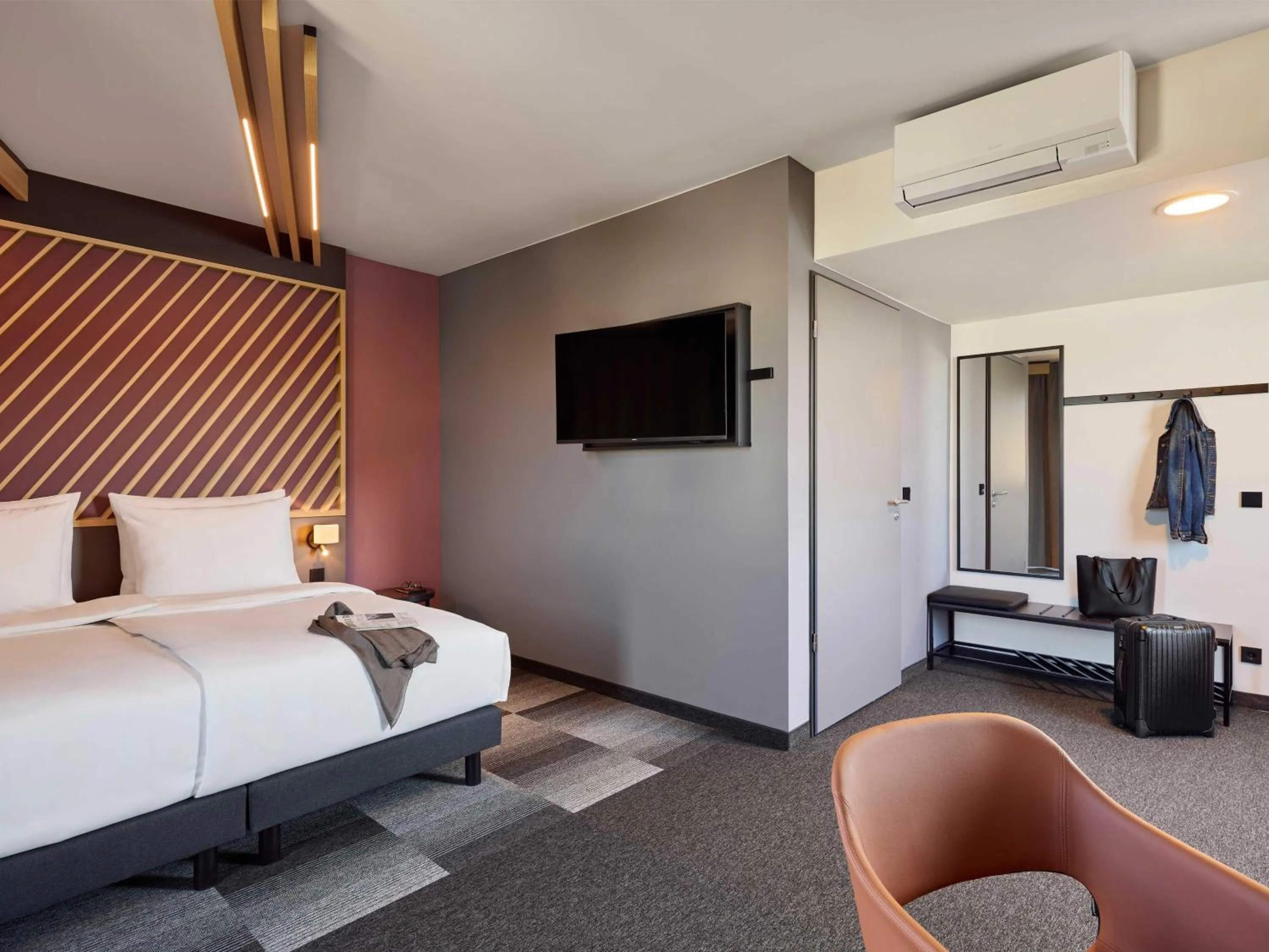 Photo of the whole room, Bed in B&B HOTEL Emmerich