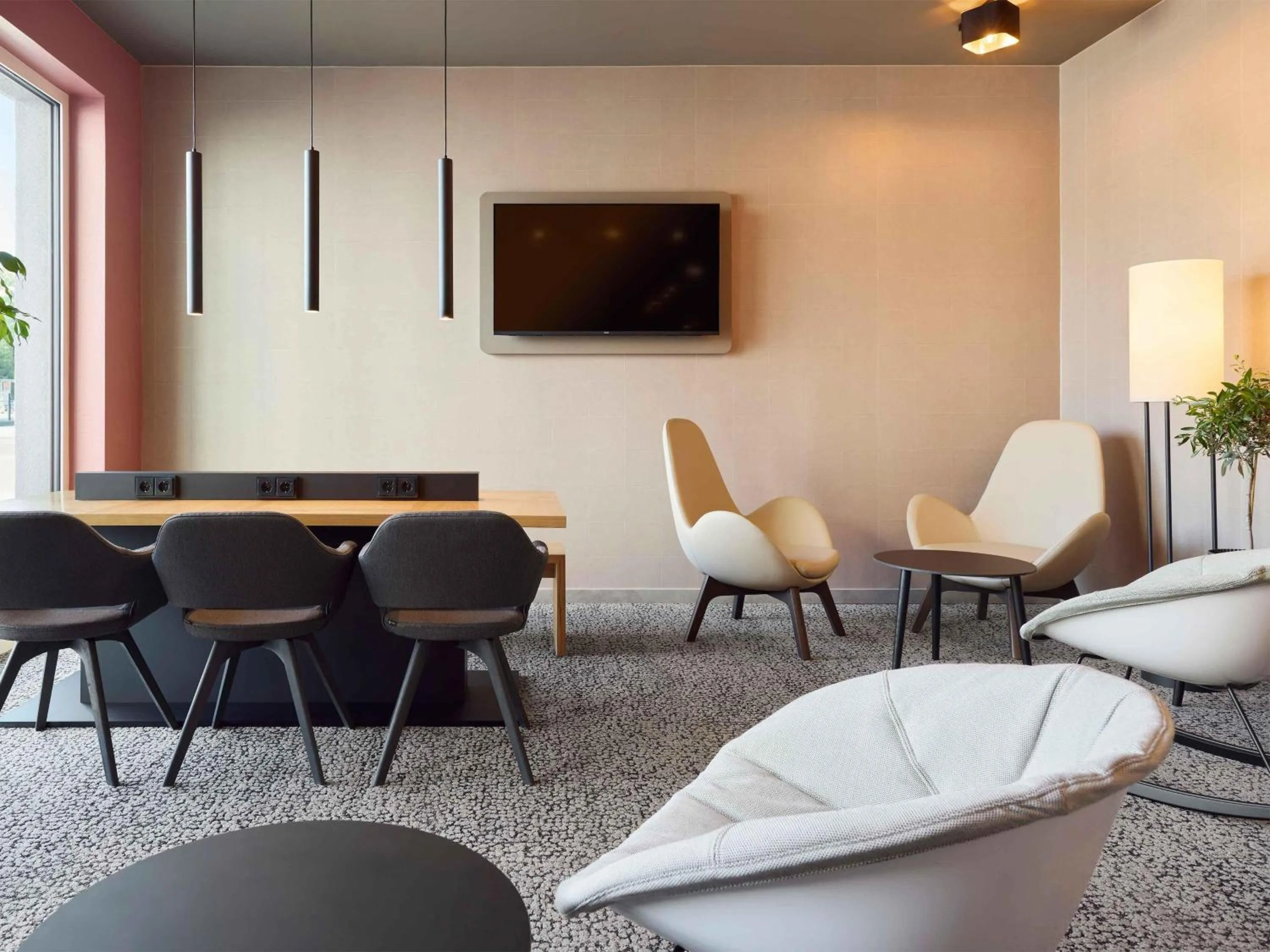 Lobby or reception in B&B HOTEL Emmerich