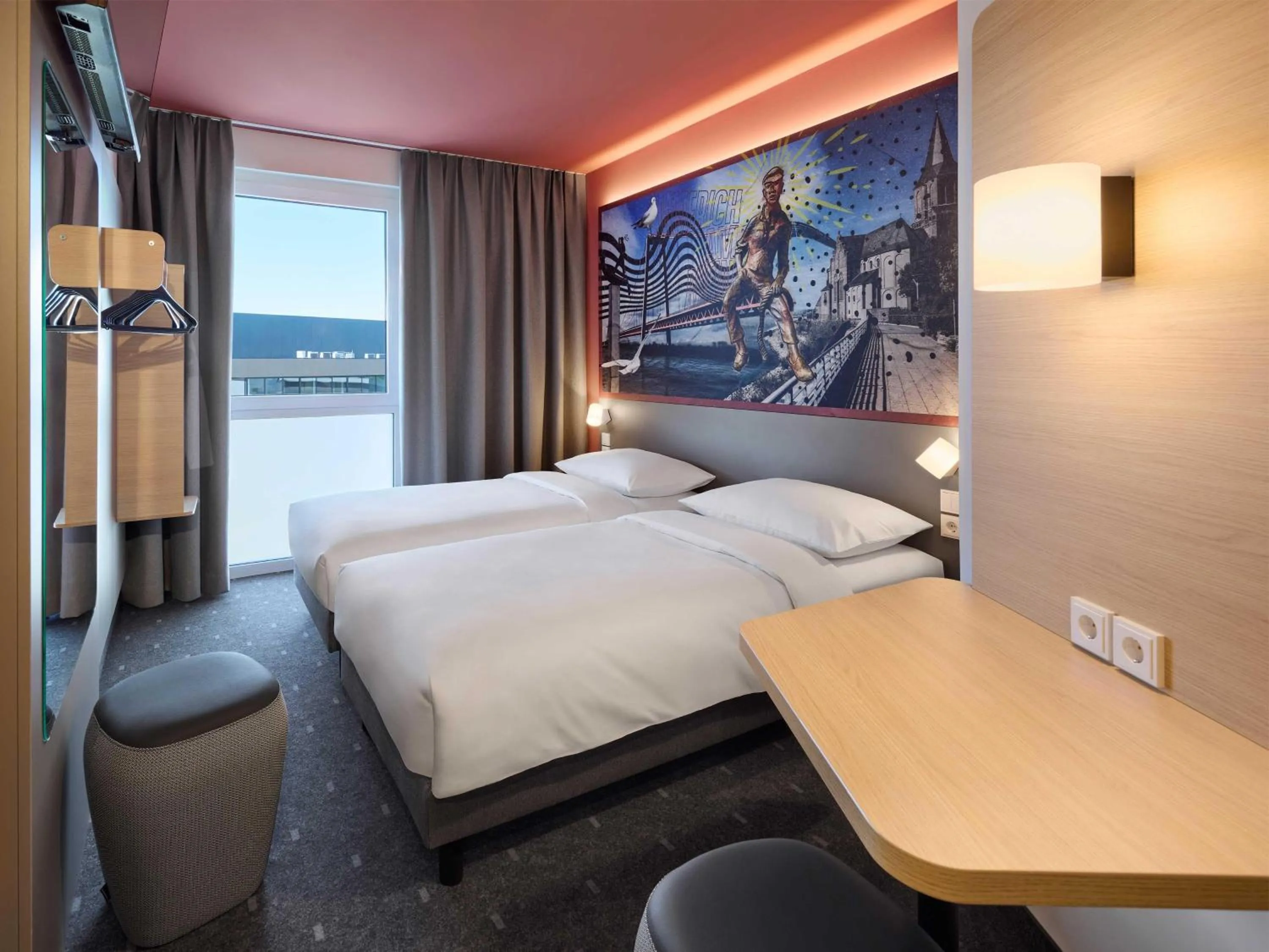 Photo of the whole room, Bed in B&B HOTEL Emmerich