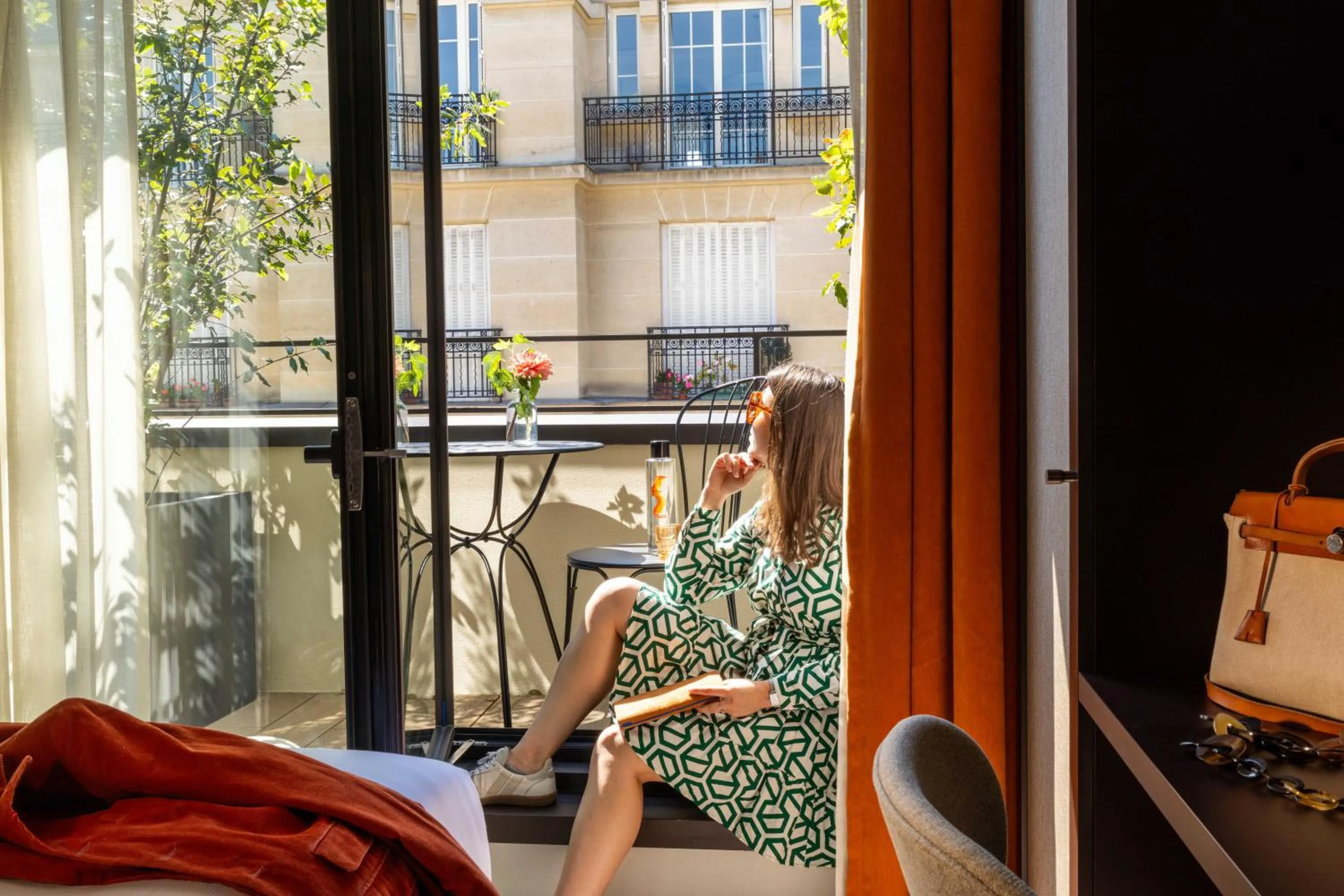 Balcony/Terrace in Belinda Hôtel & Spa