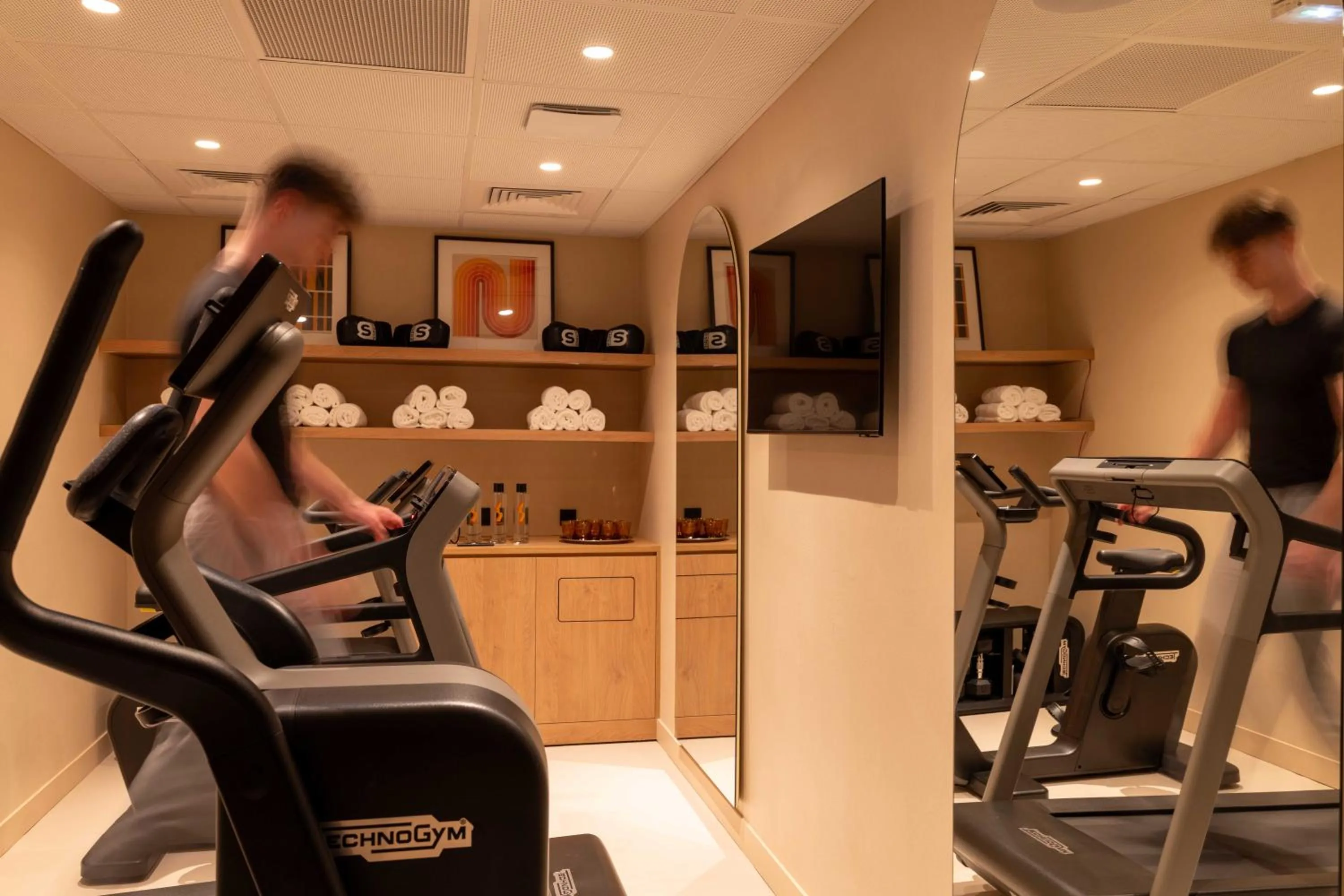 Fitness centre/facilities in Belinda Hôtel & Spa