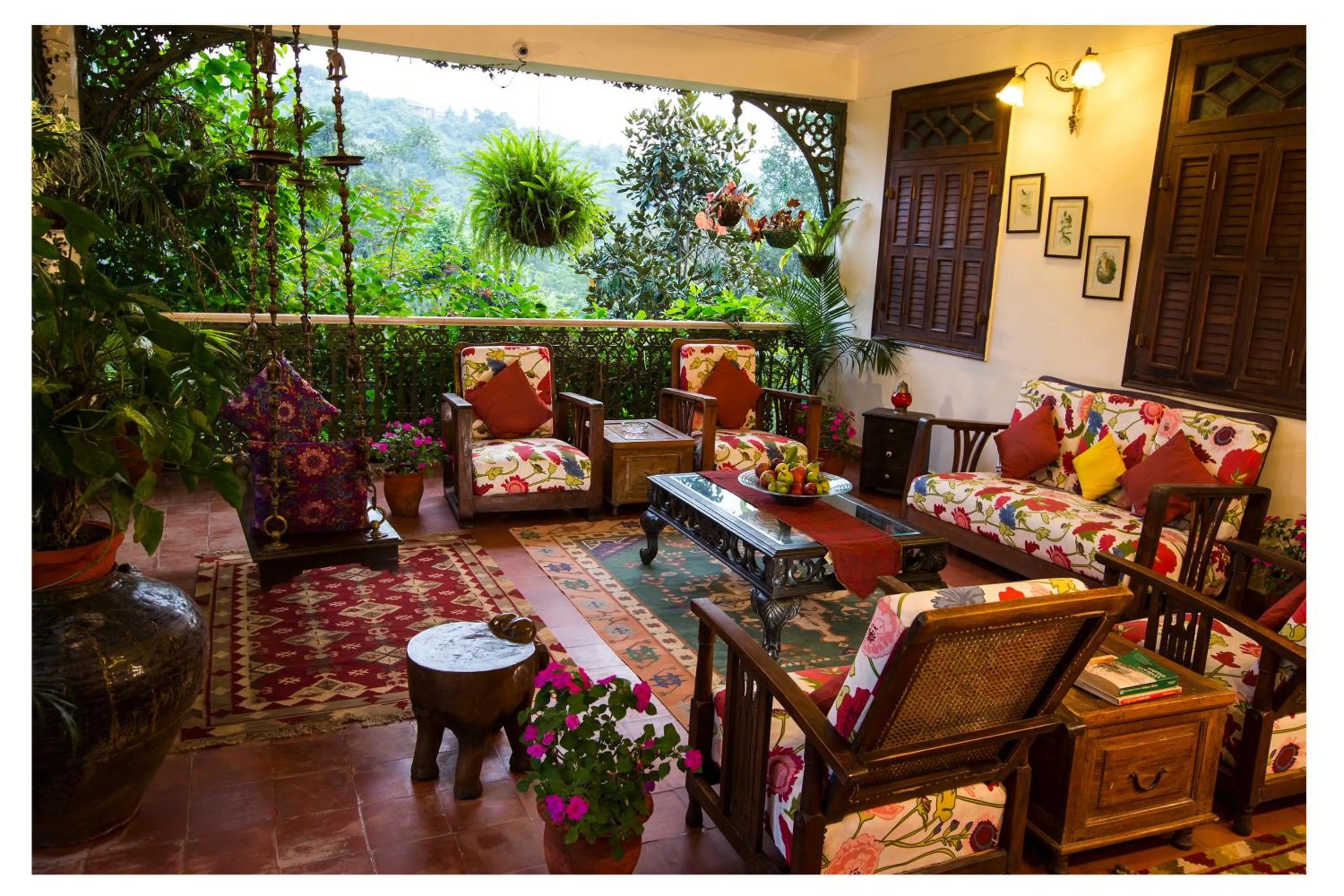 Living room in Shaheen Bagh - A Luxury Boutique Resort & Spa