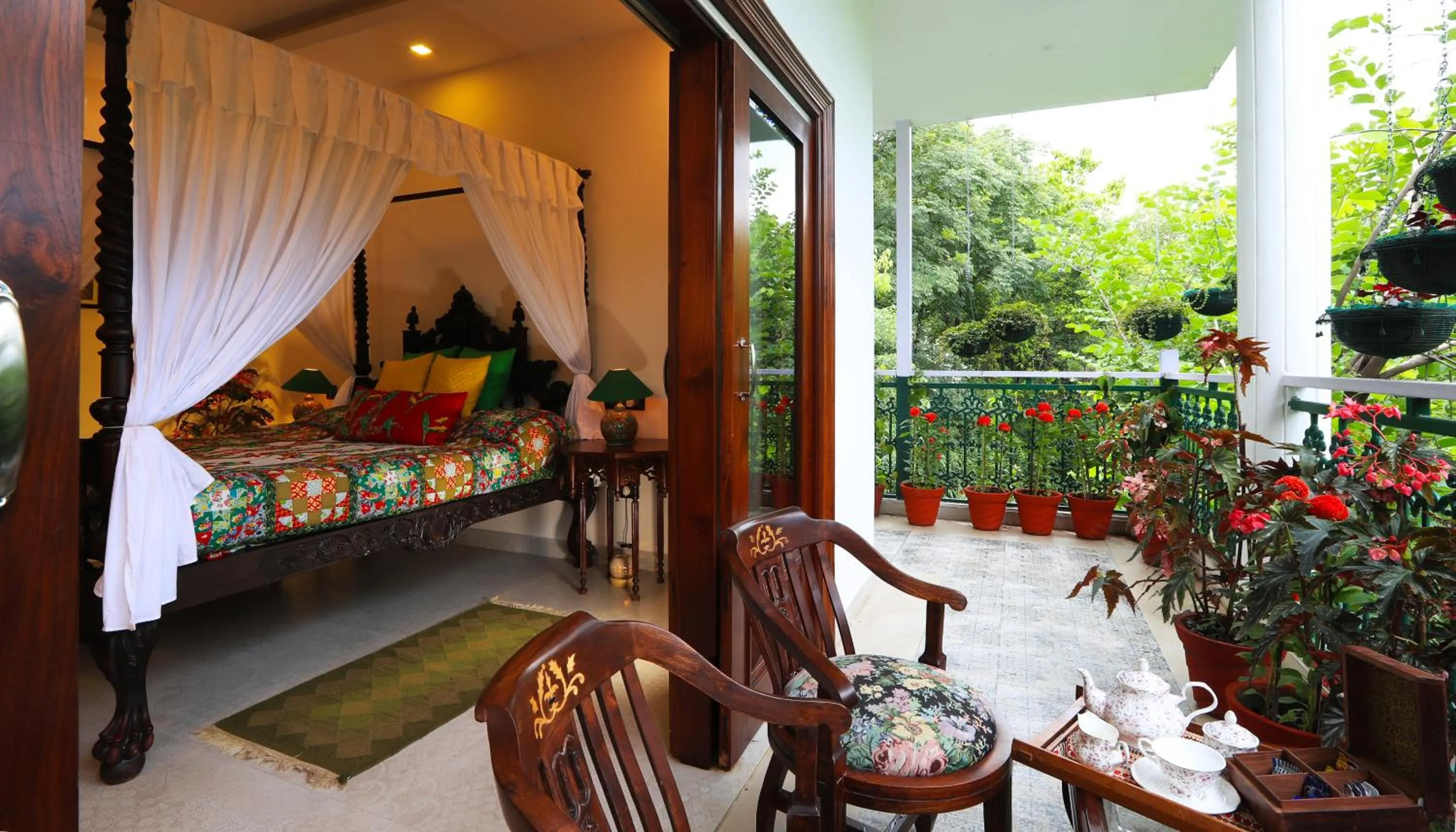Balcony/Terrace in Shaheen Bagh - A Luxury Boutique Resort & Spa