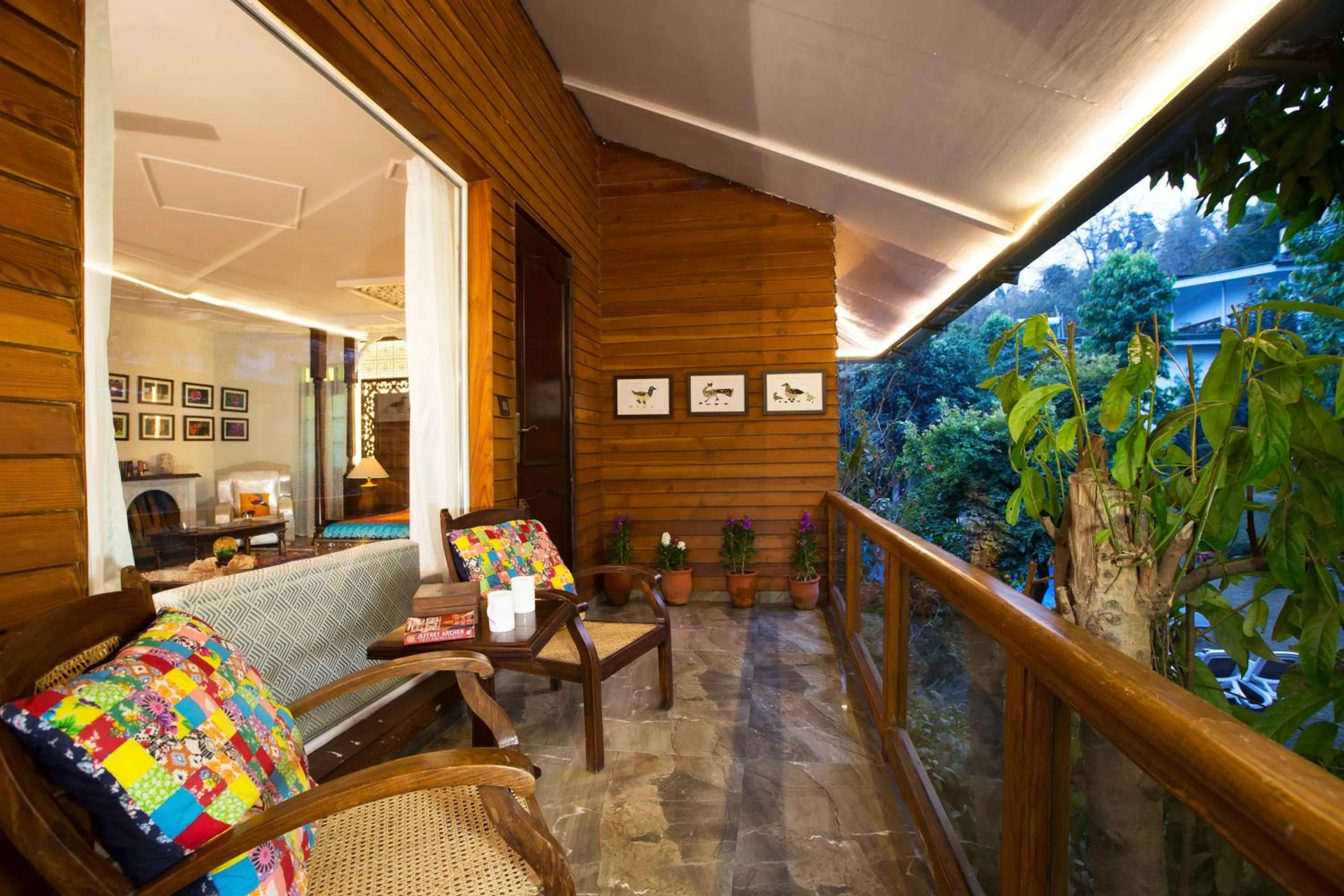 Balcony/Terrace in Shaheen Bagh - A Luxury Boutique Resort & Spa