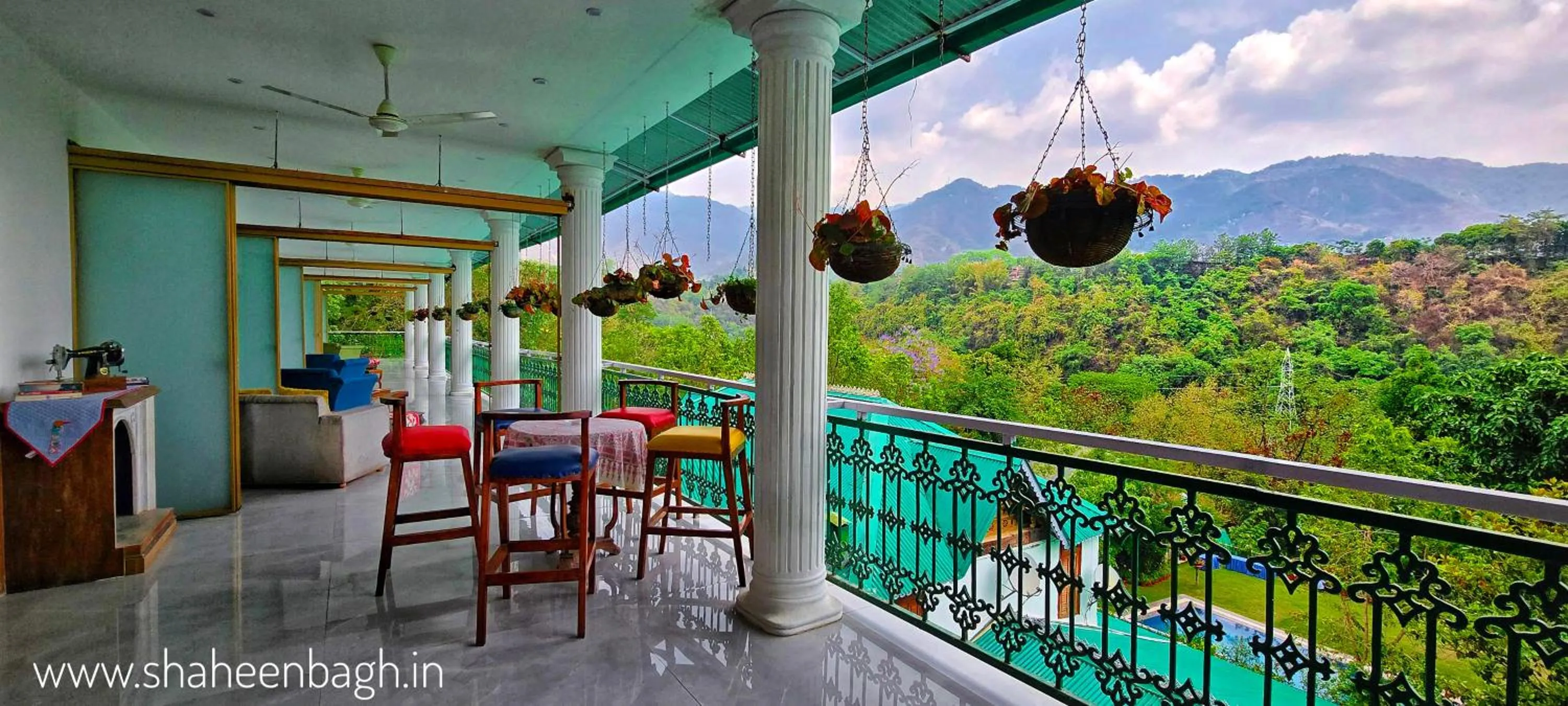 Balcony/Terrace in Shaheen Bagh - A Luxury Boutique Resort & Spa