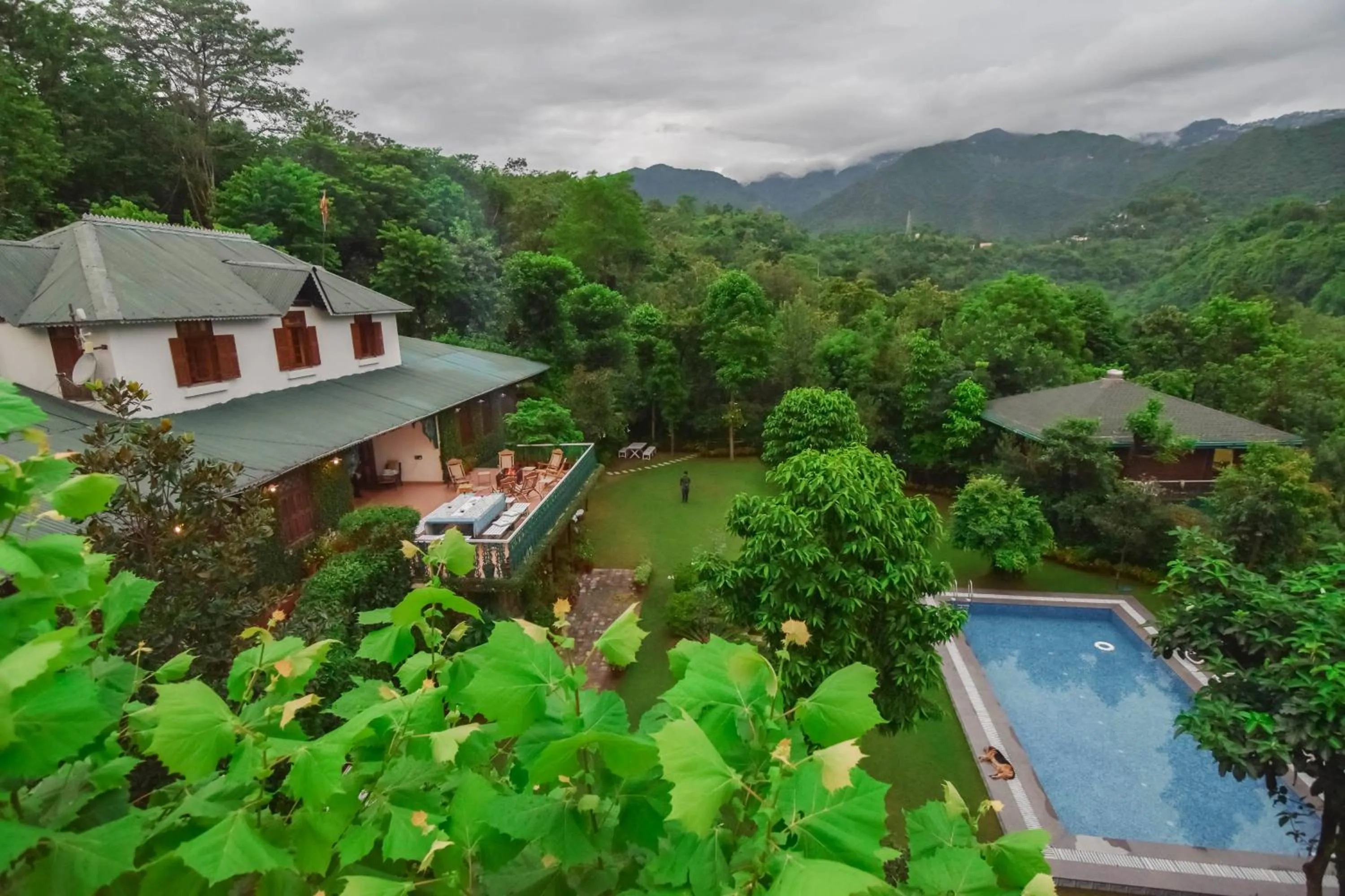 Bird's eye view in Shaheen Bagh - A Luxury Boutique Resort & Spa