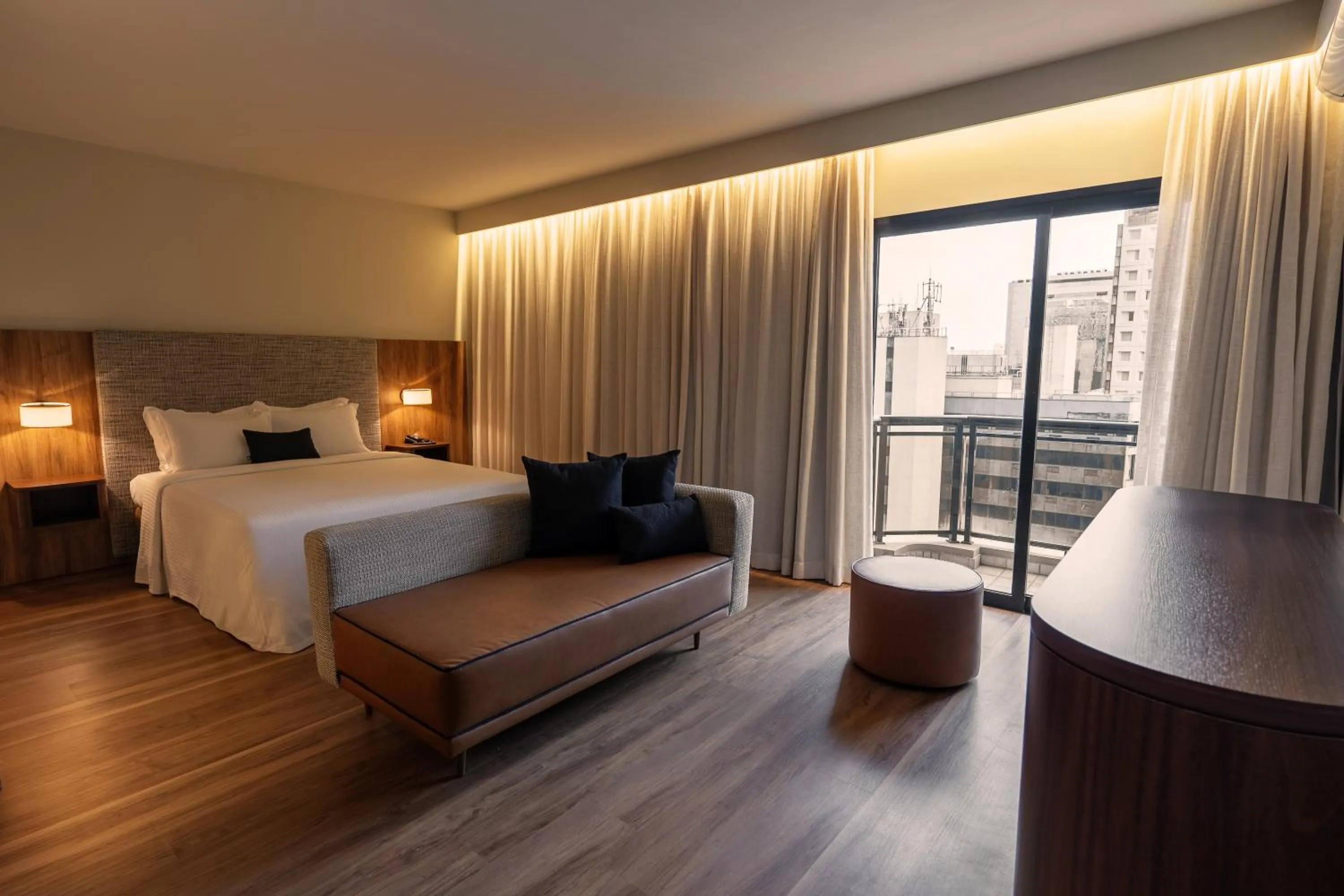 Bed in Estanplaza Nações Unidas