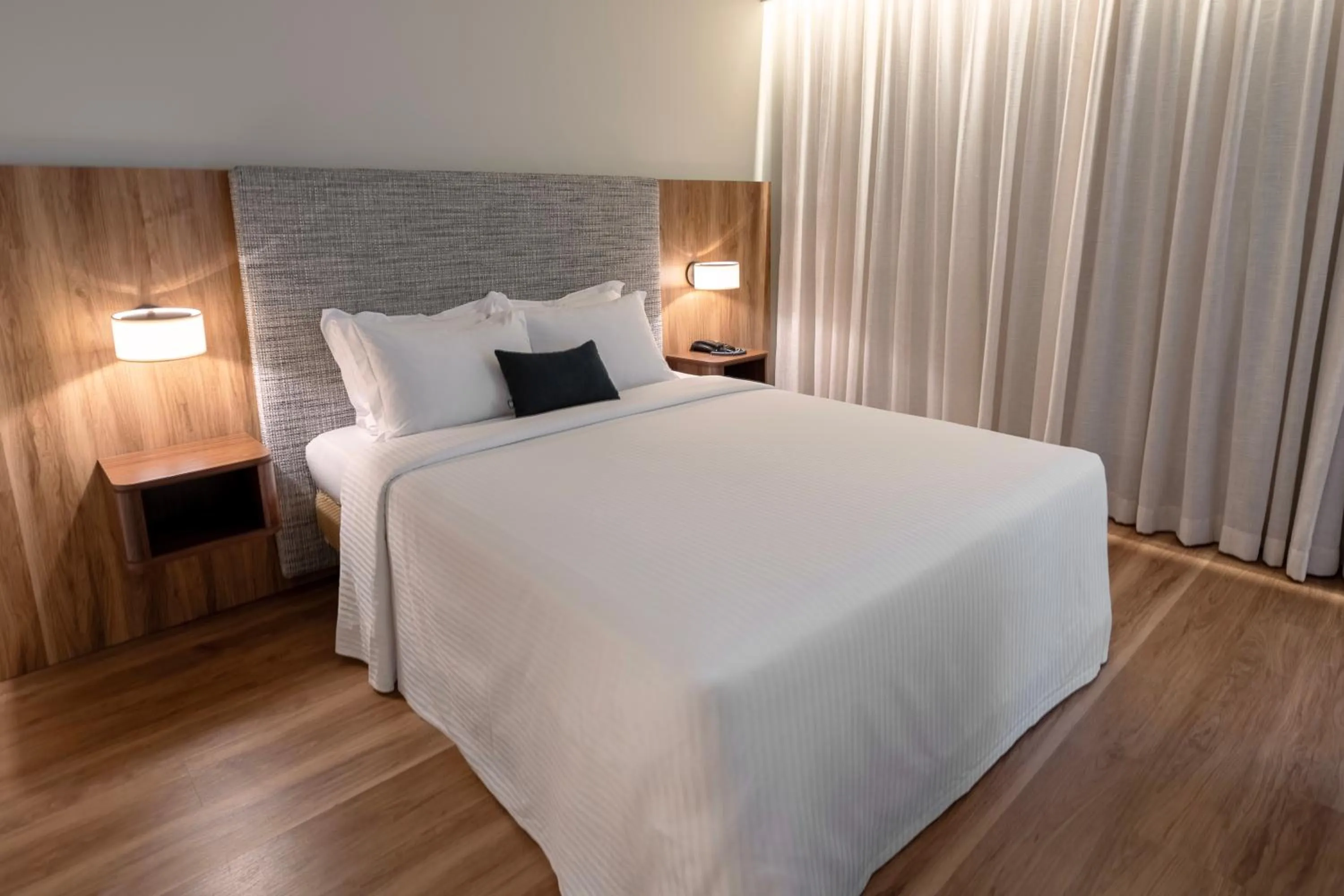 Bed in Estanplaza Nações Unidas