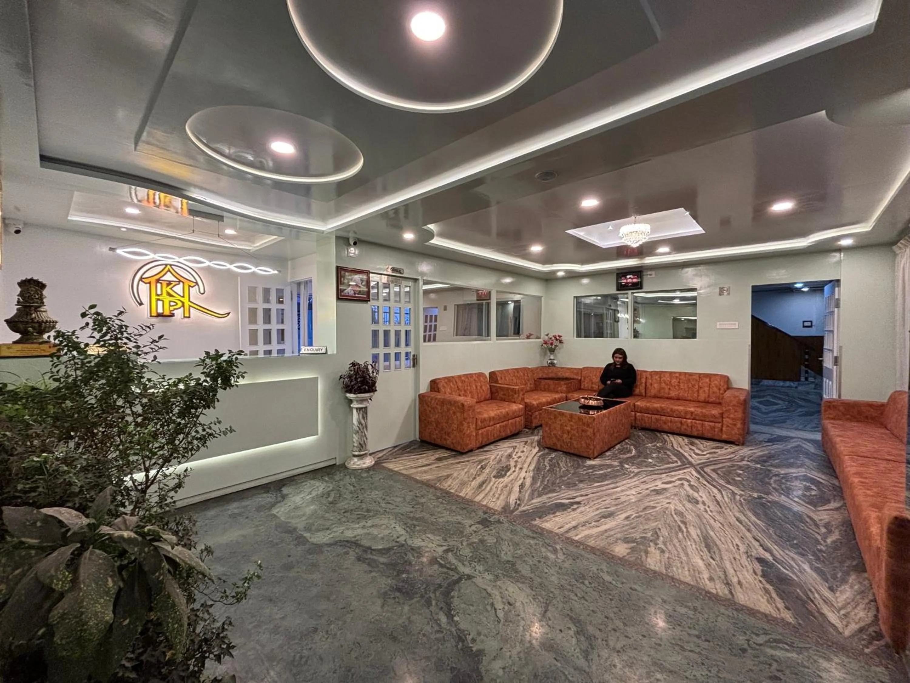 Lobby or reception in Hotel KASTURI PALACE & RESTAURANT DARJEELING