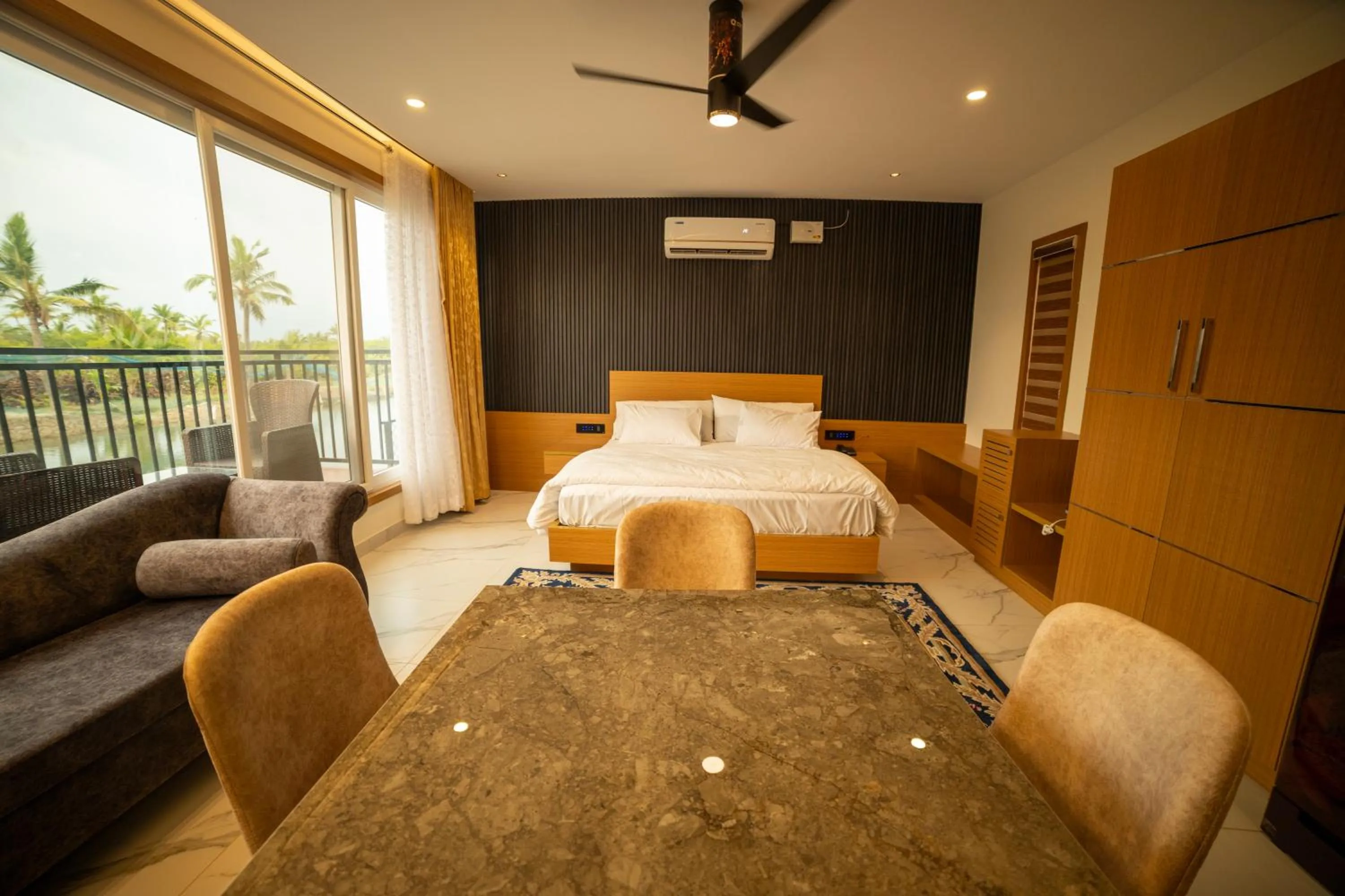 Photo of the whole room, Bed in S Cross Munroe Island Resort