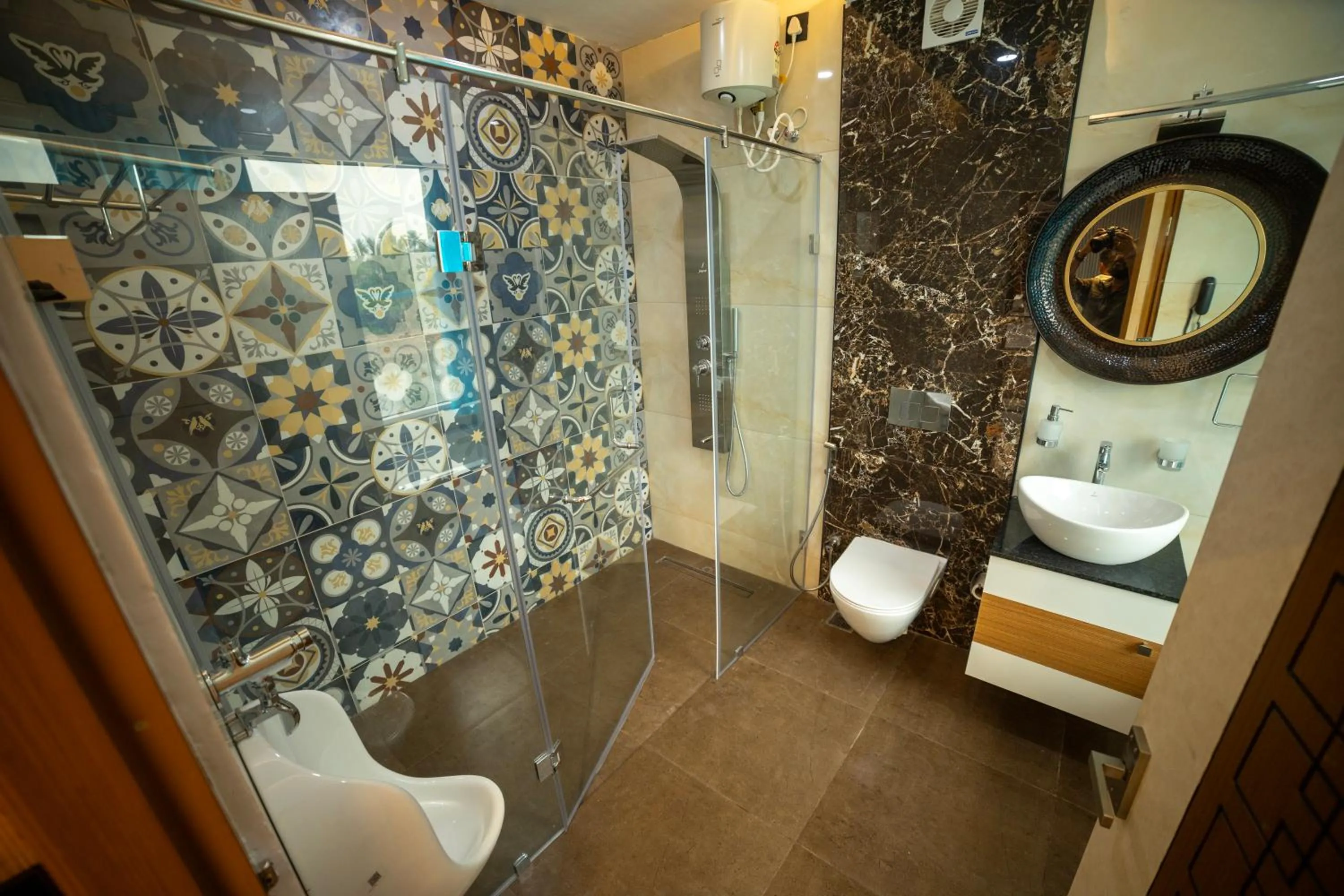 Toilet in S Cross Munroe Island Resort