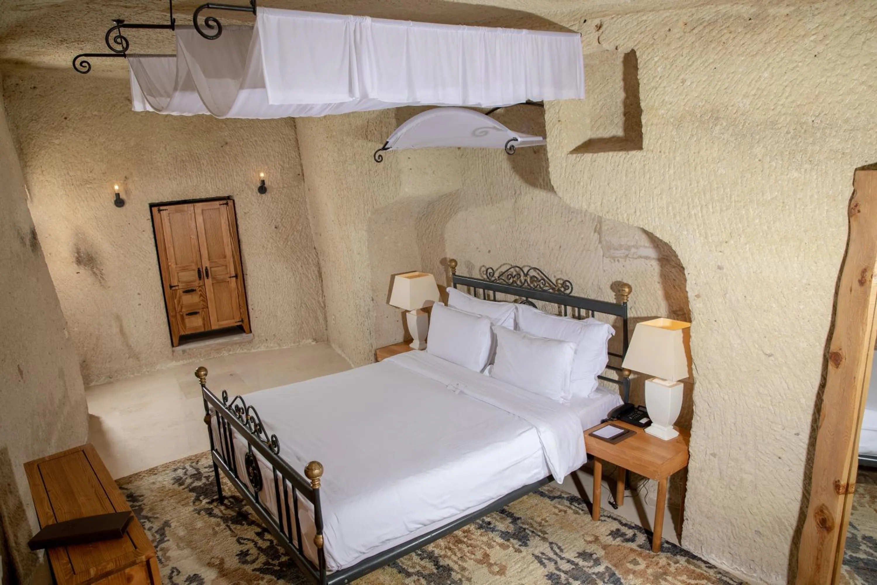 Bedroom, Bed in Exedra Cappadocia