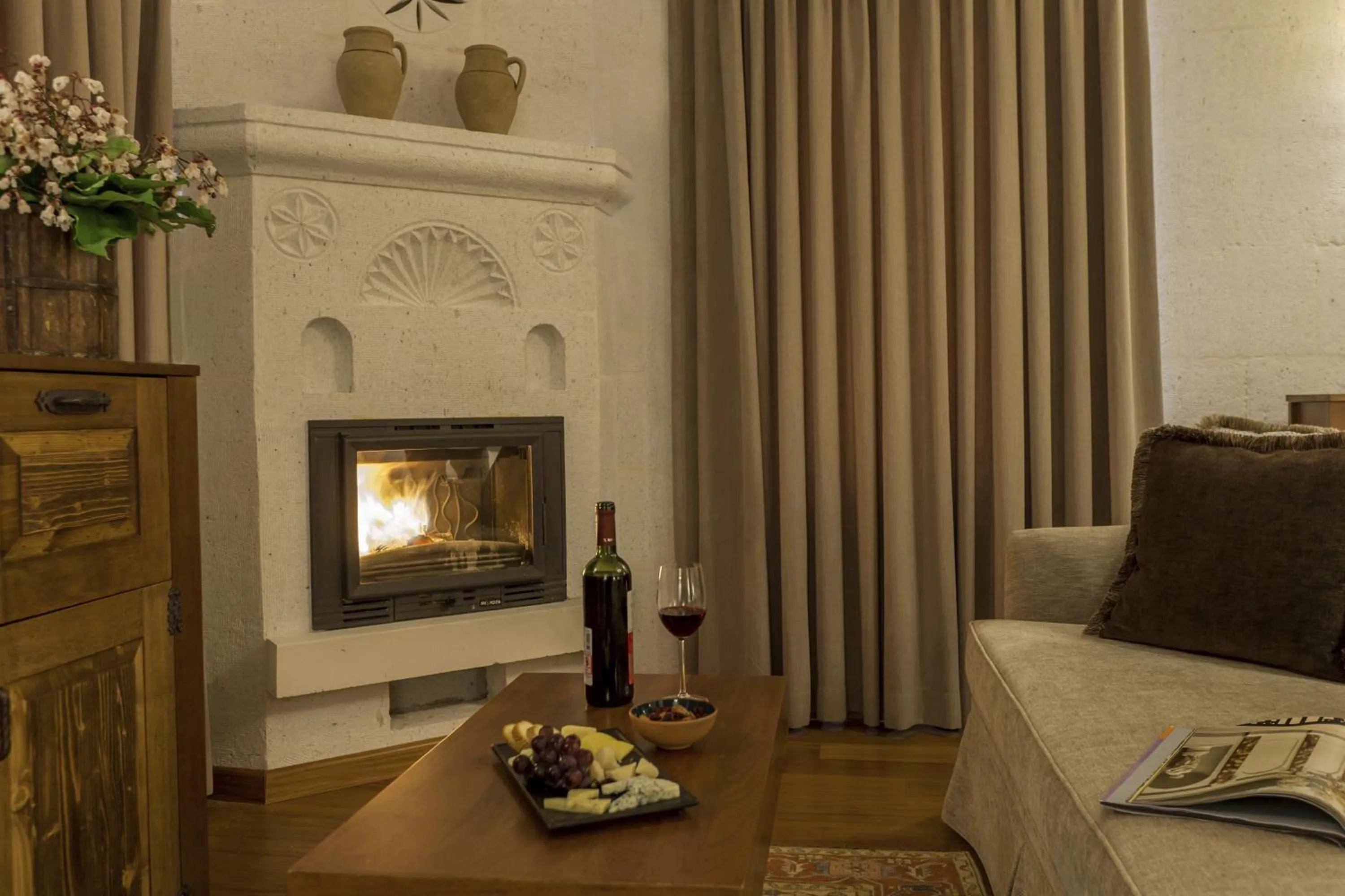 Decorative detail in Exedra Cappadocia