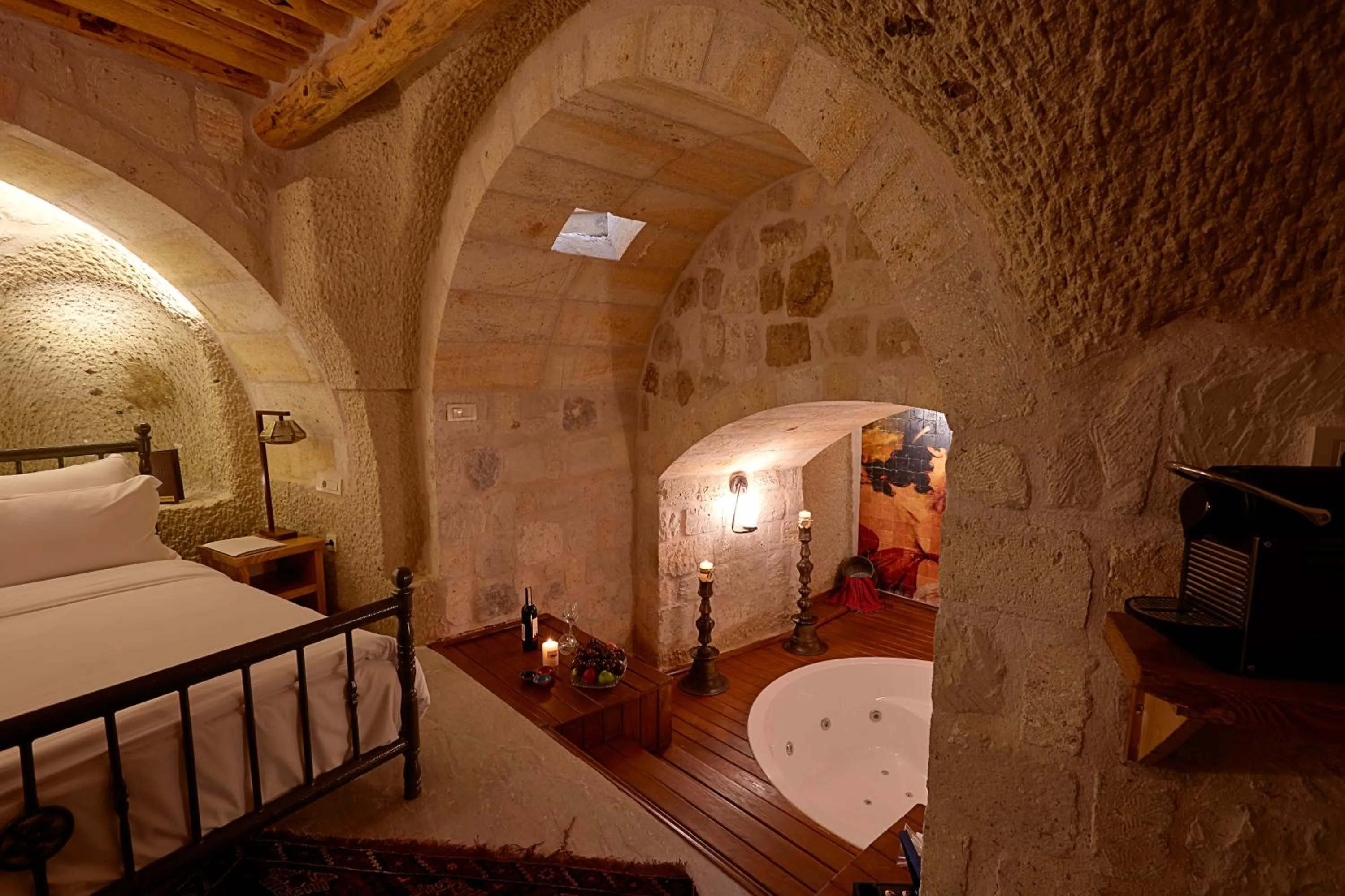 Bedroom, Bed in Exedra Cappadocia