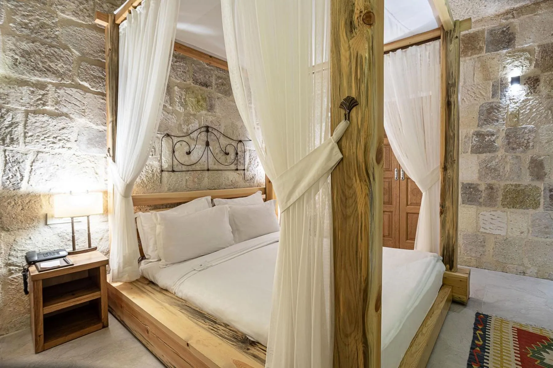 Bedroom, Bed in Exedra Cappadocia