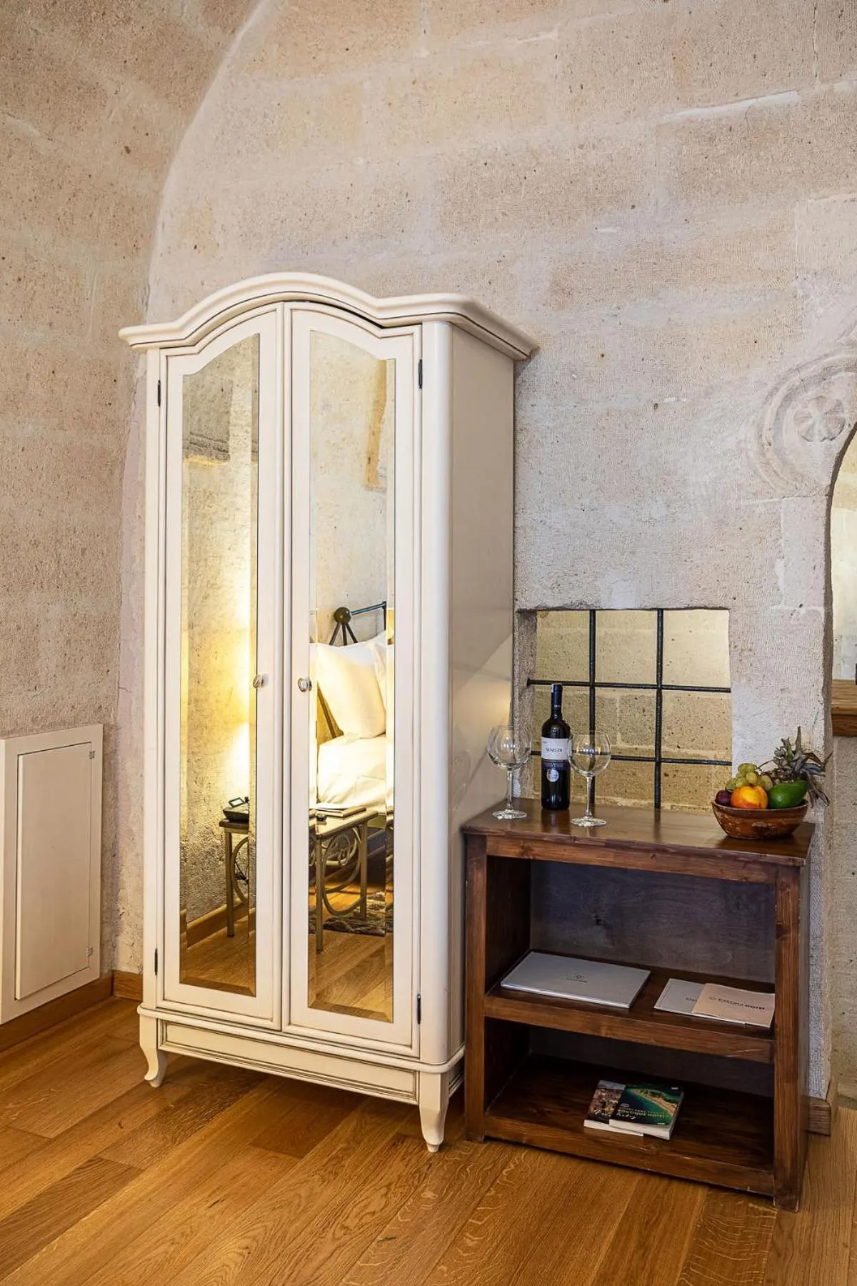 Bedroom, Bed in Exedra Cappadocia