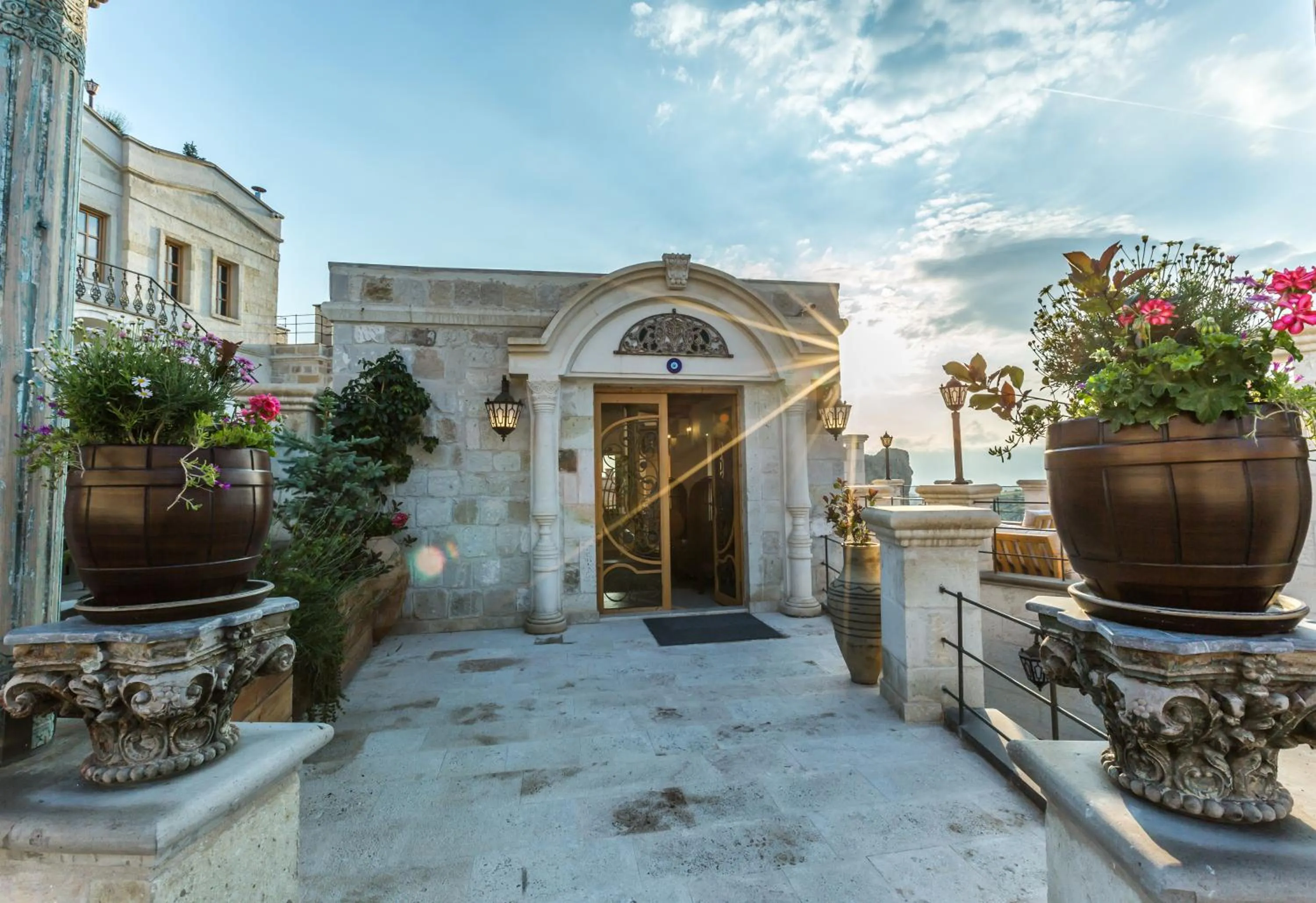 Facade/entrance in Exedra Cappadocia