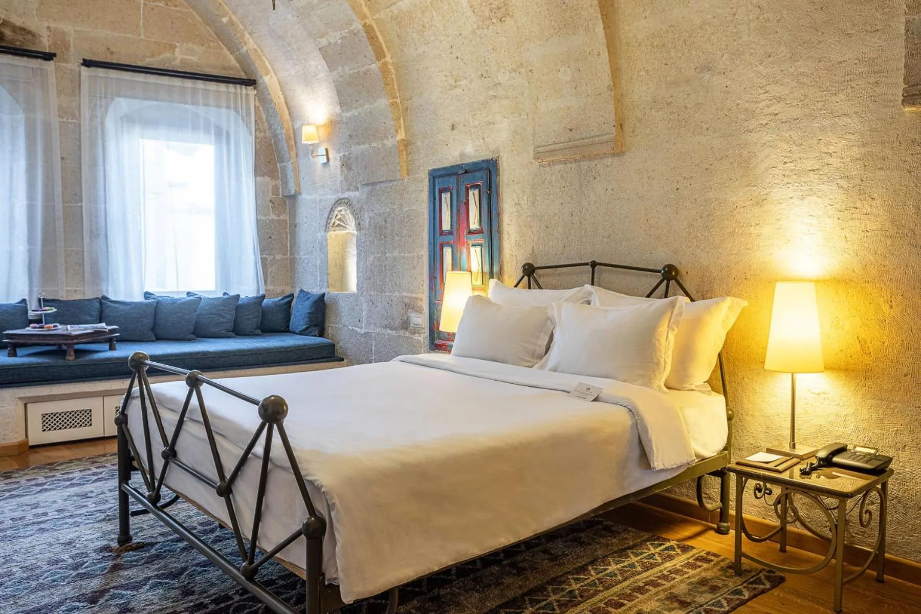 Bedroom, Bed in Exedra Cappadocia