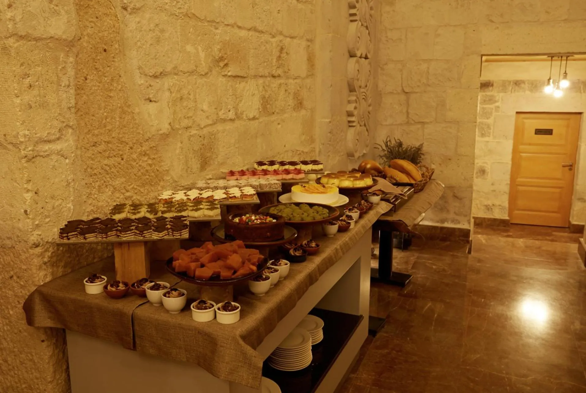 Buffet breakfast in Exedra Cappadocia