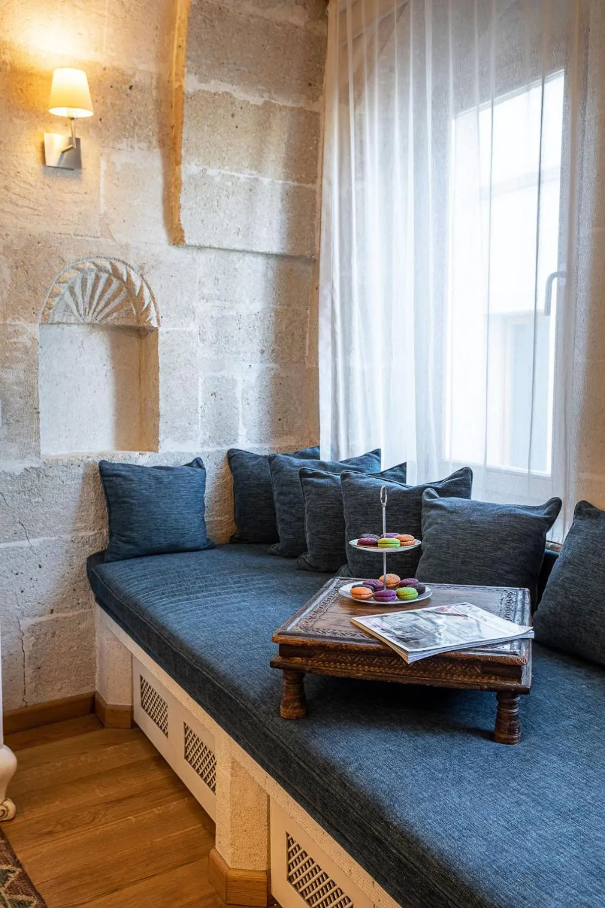 Seating area in Exedra Cappadocia