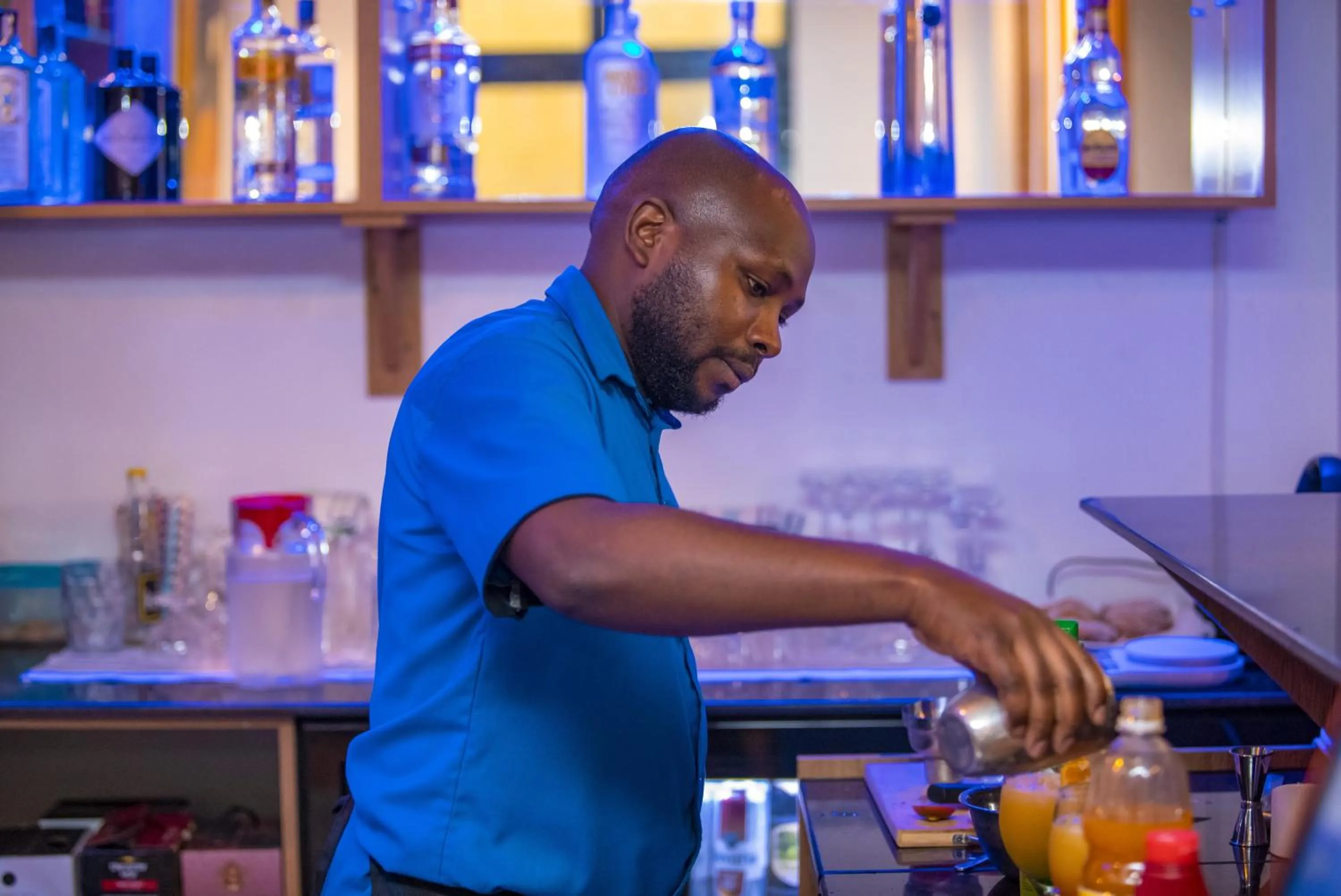 Lounge or bar in Victory Villa Apartment hotel