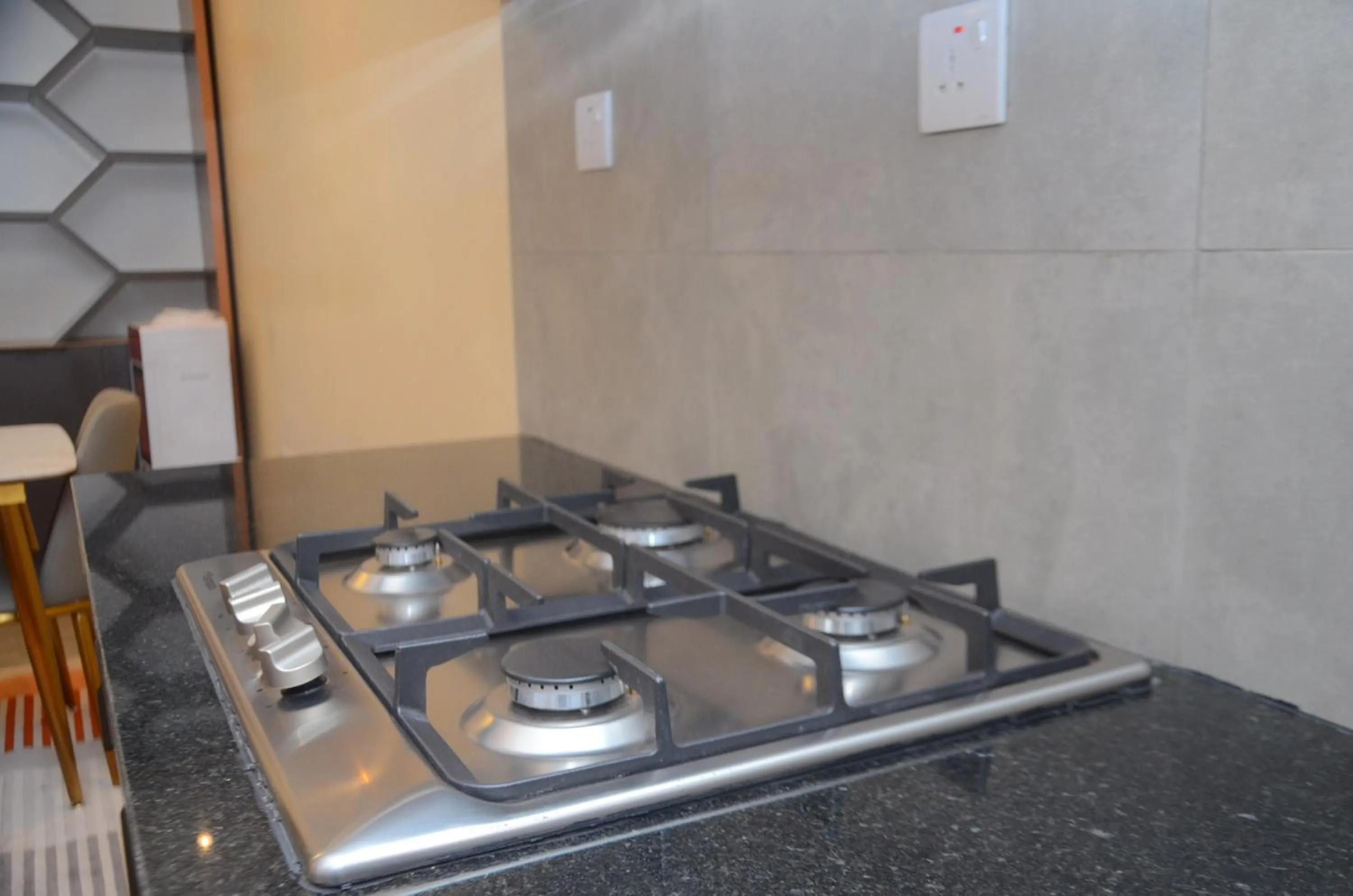 stove in Victory Villa Apartment hotel
