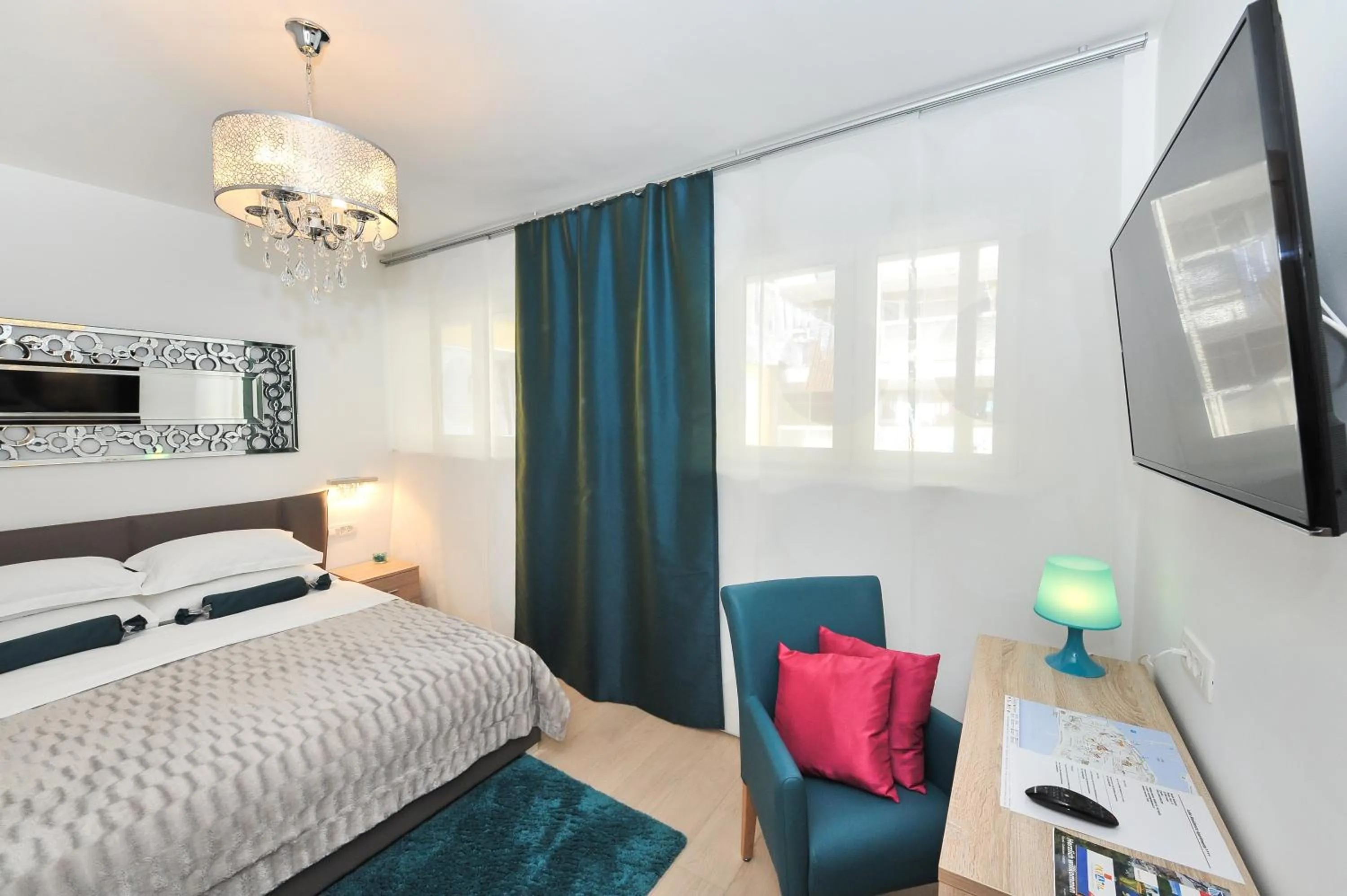 Bed in Luka Residence Apartments