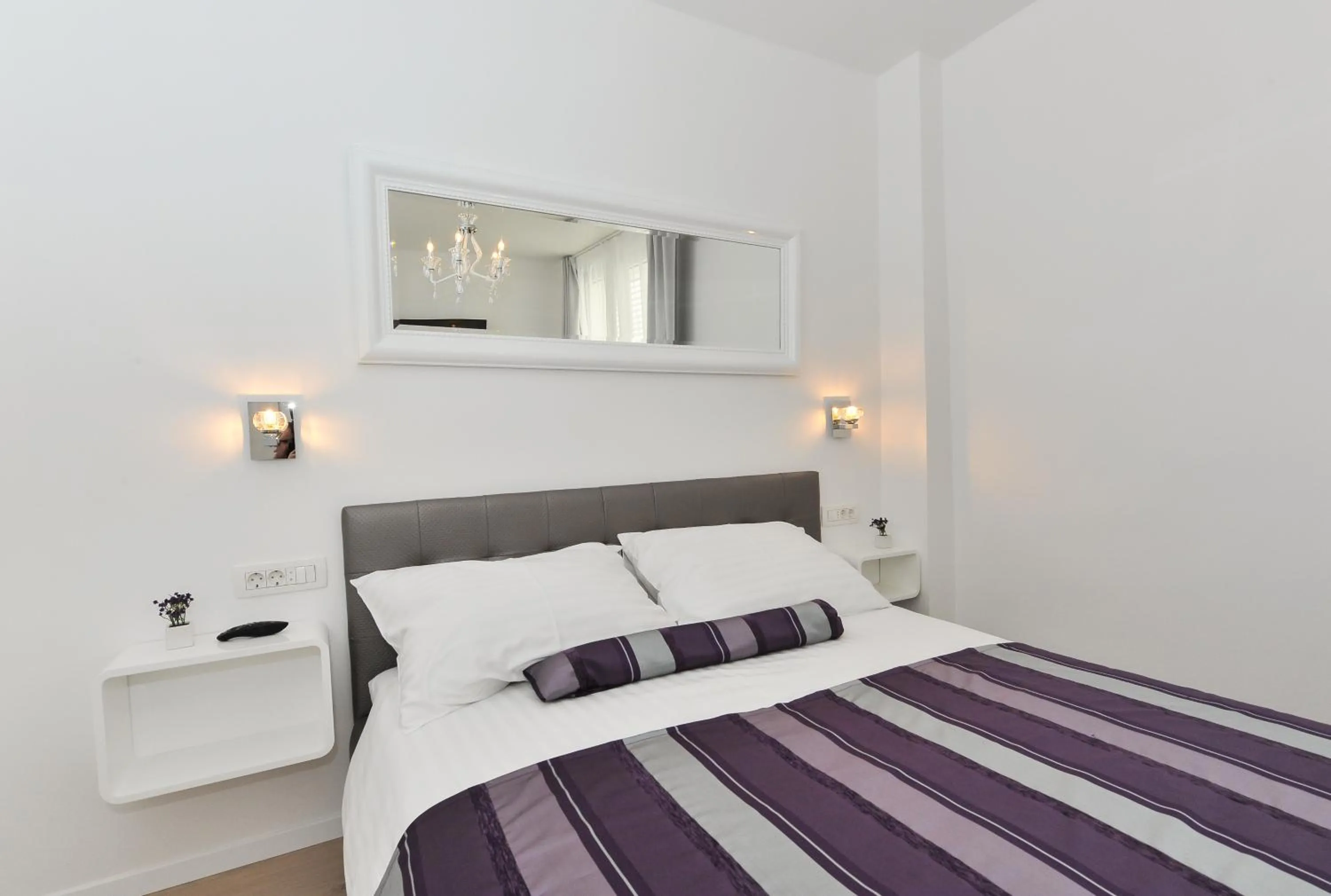 Bed in Luka Residence Apartments