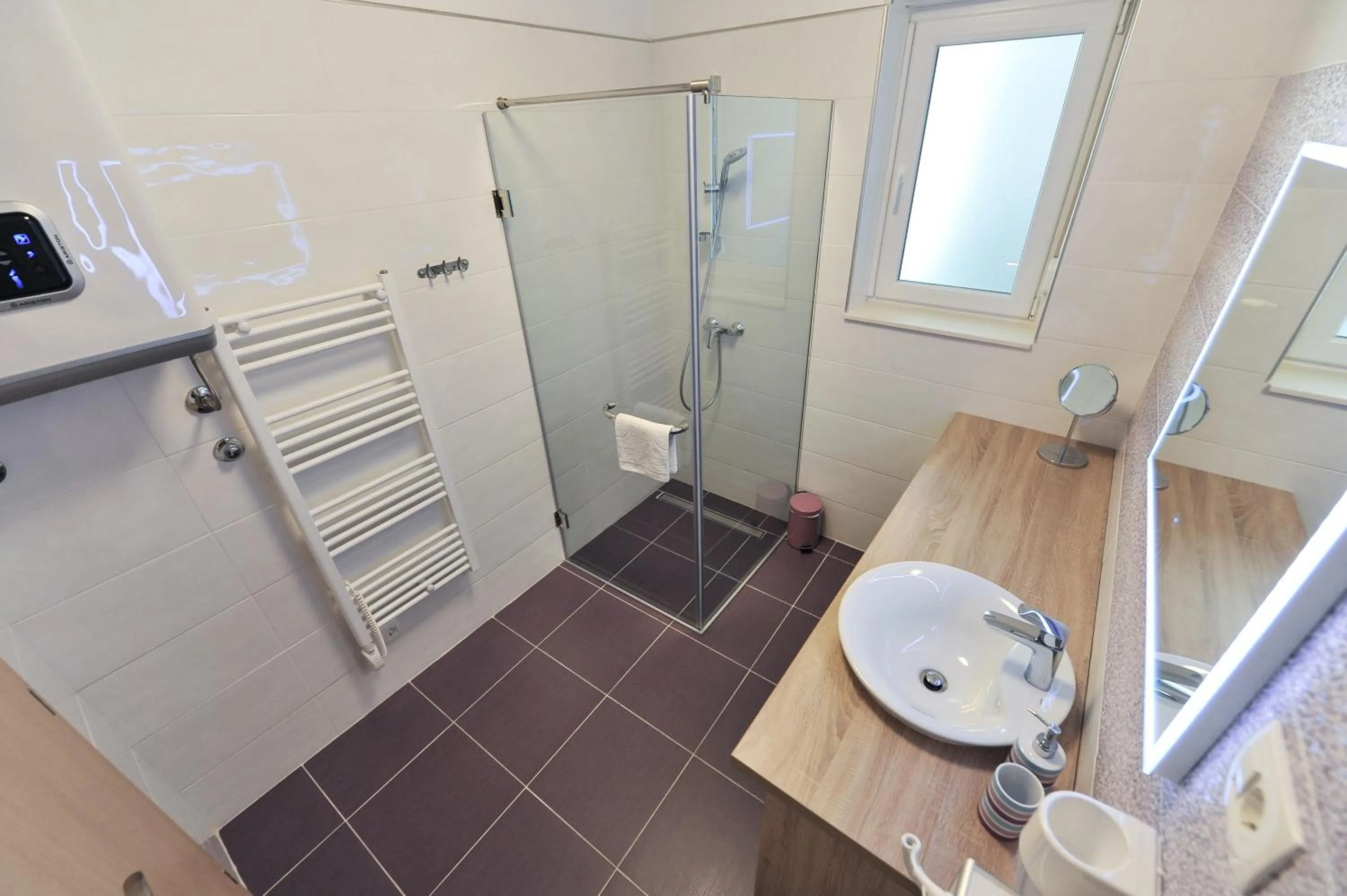 Shower in Luka Residence Apartments
