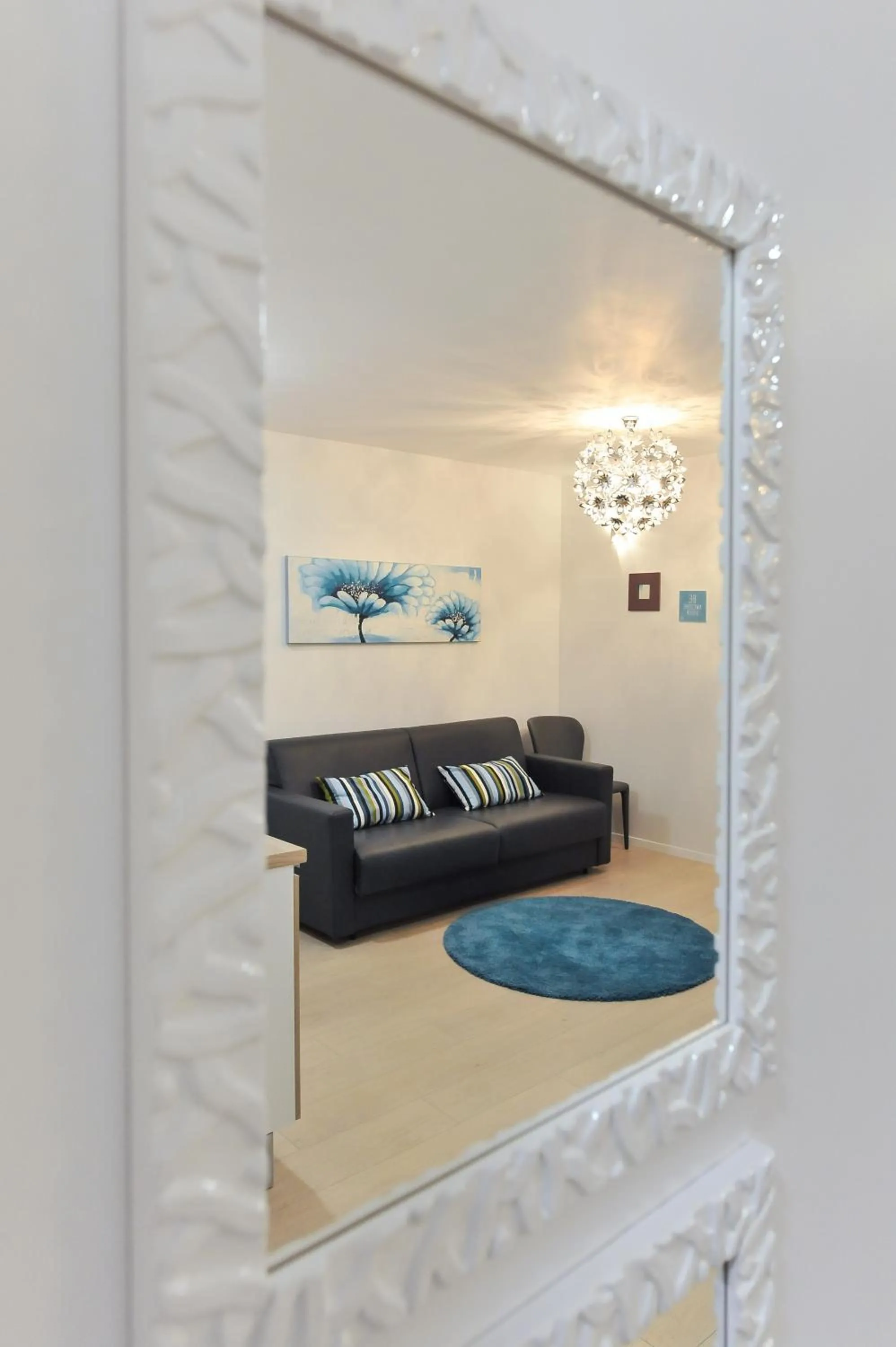 Decorative detail in Luka Residence Apartments
