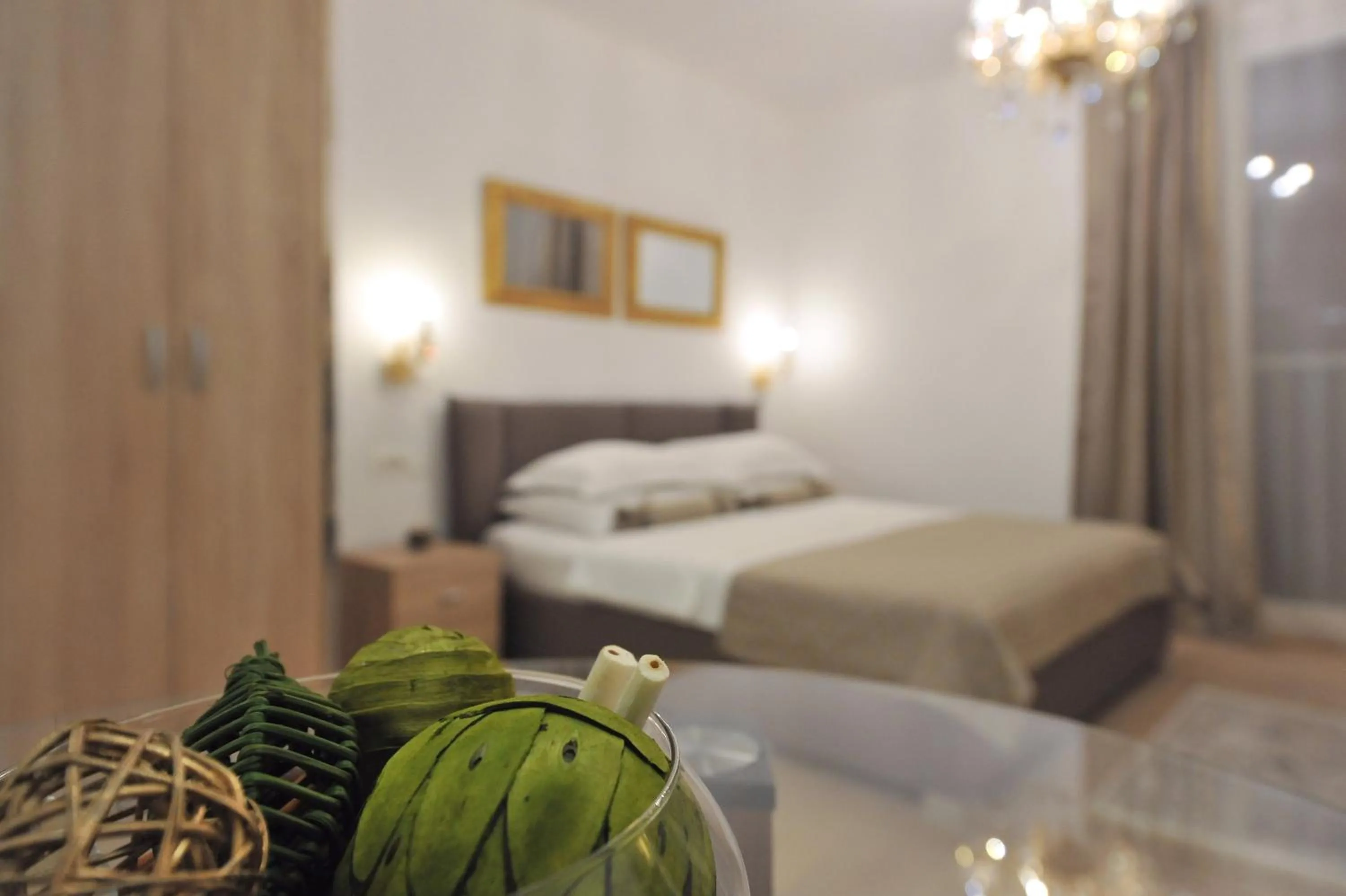 Living room, Bed in Luka Residence Apartments
