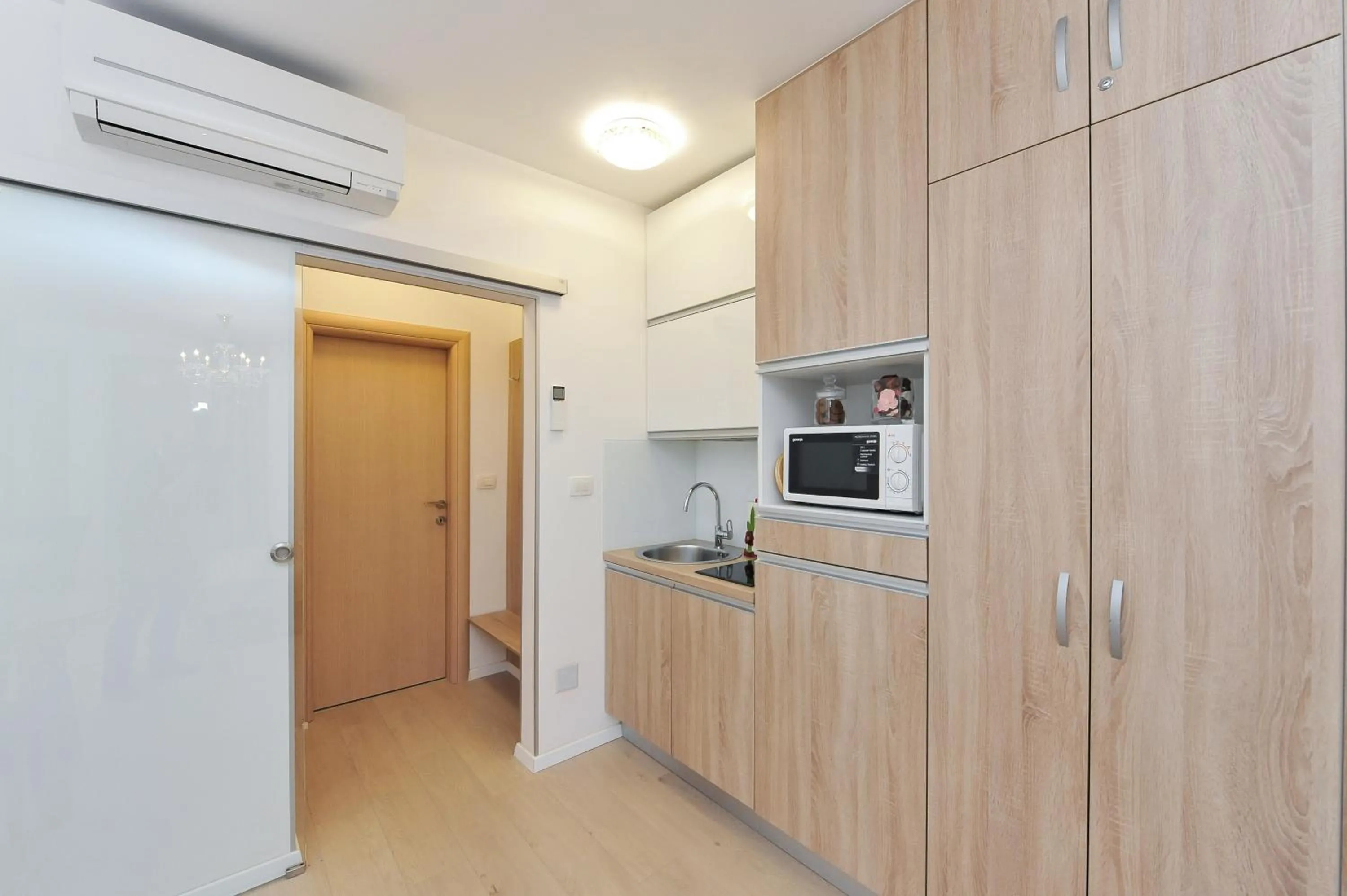 Kitchen or kitchenette in Luka Residence Apartments