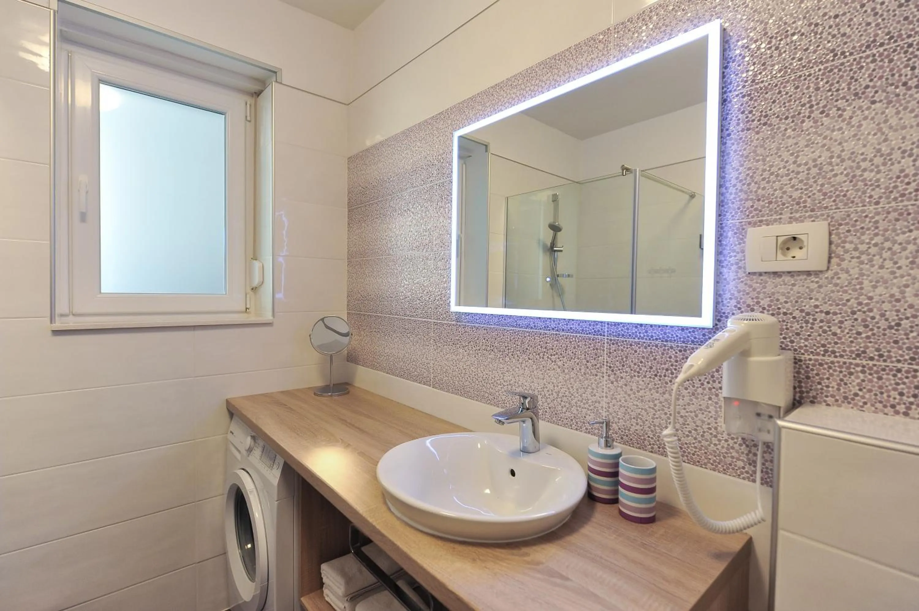 Shower in Luka Residence Apartments