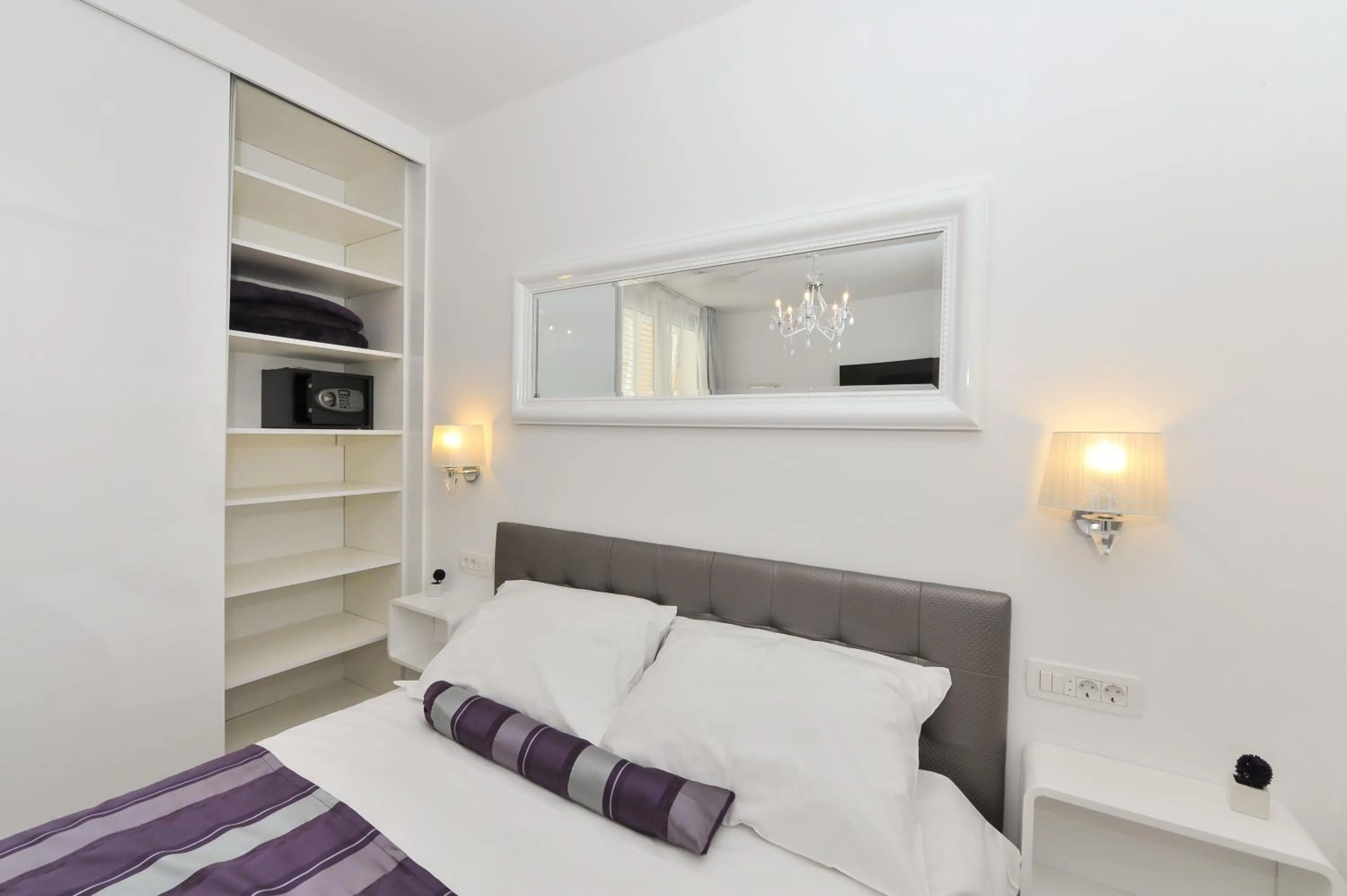 Bed in Luka Residence Apartments