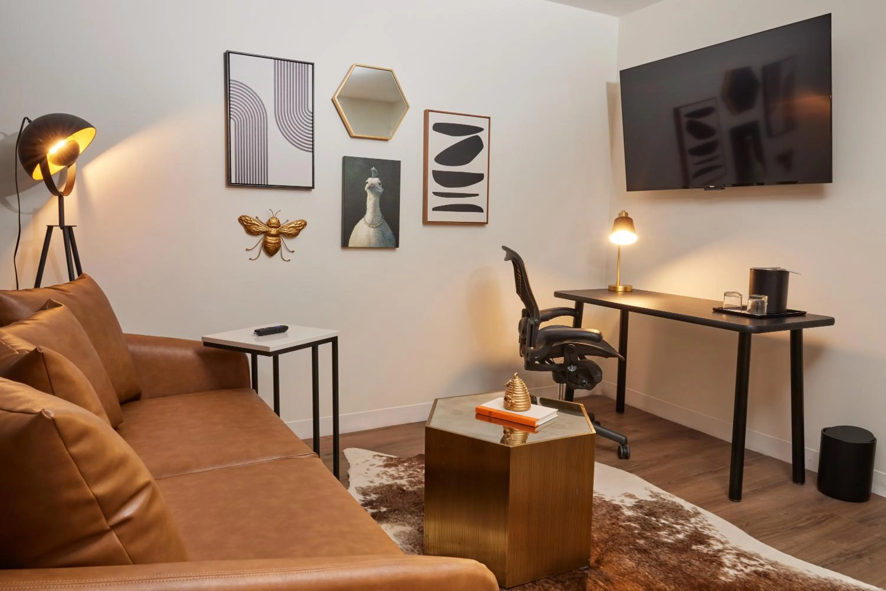 Seating area in Hive House