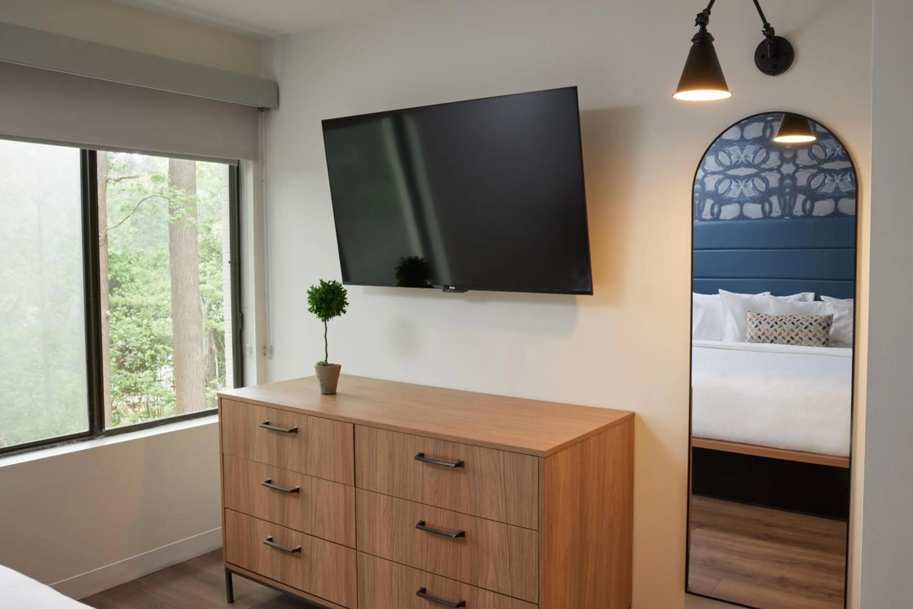 Bedroom, Bed in Hive House