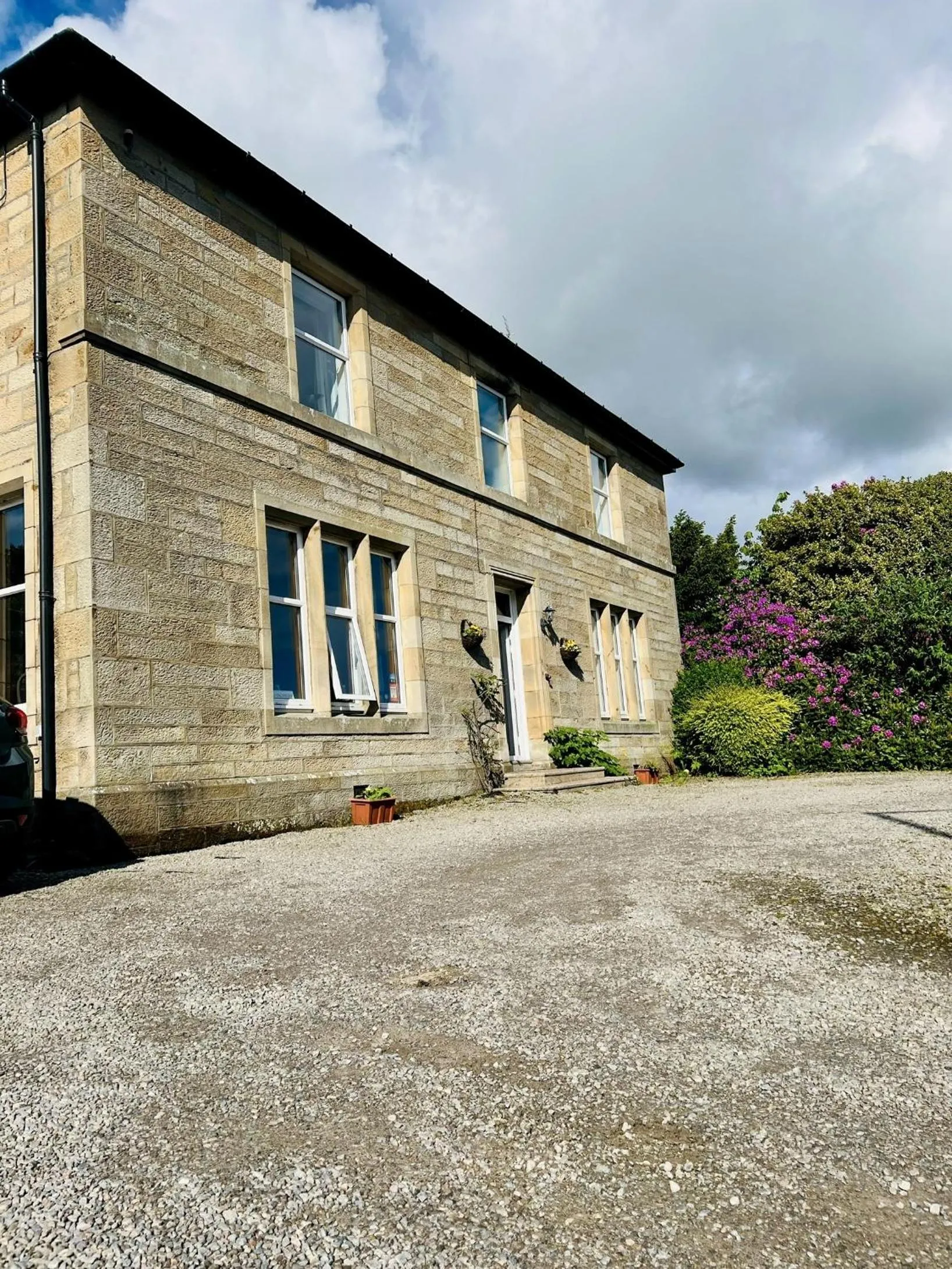 Garden in Springfield guest house